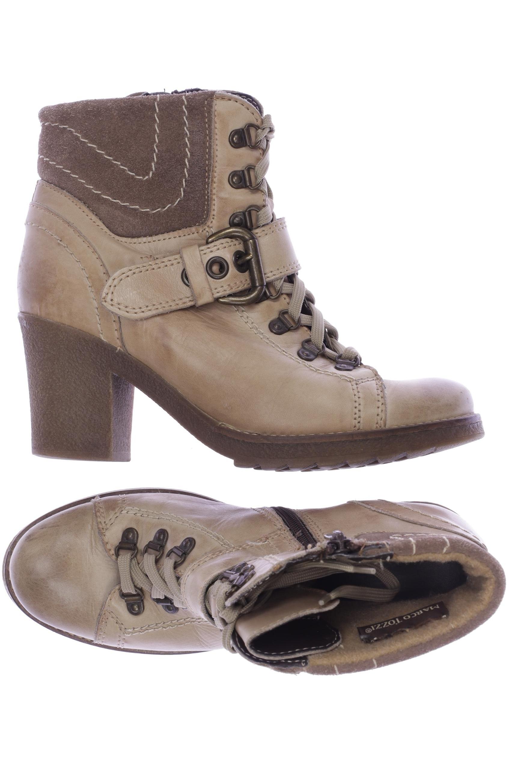 

Marco Tozzi Damen Stiefelette, beige, Gr. 37