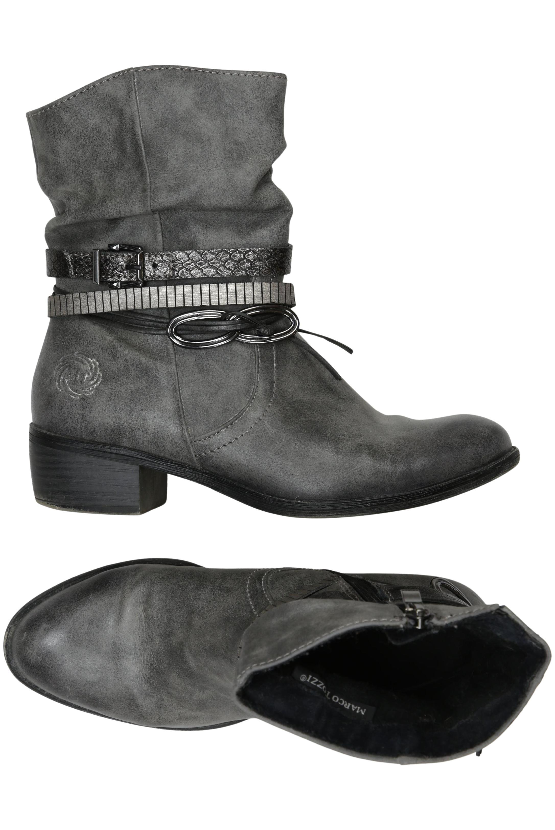 

Marco Tozzi Damen Stiefelette, grau, Gr. 38