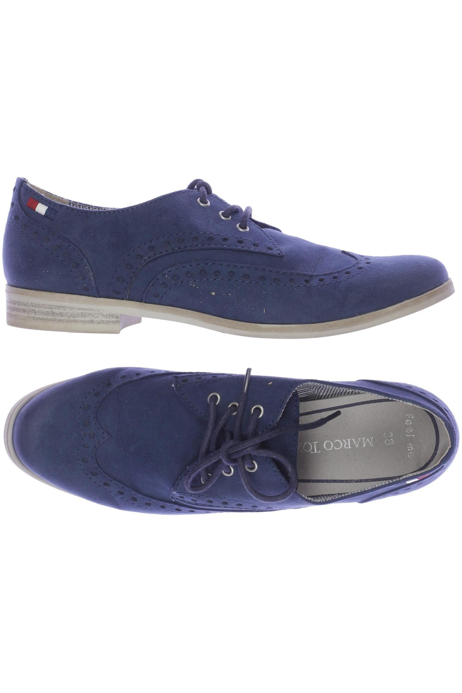 

Marco Tozzi Damen Halbschuh, blau, Gr. 38