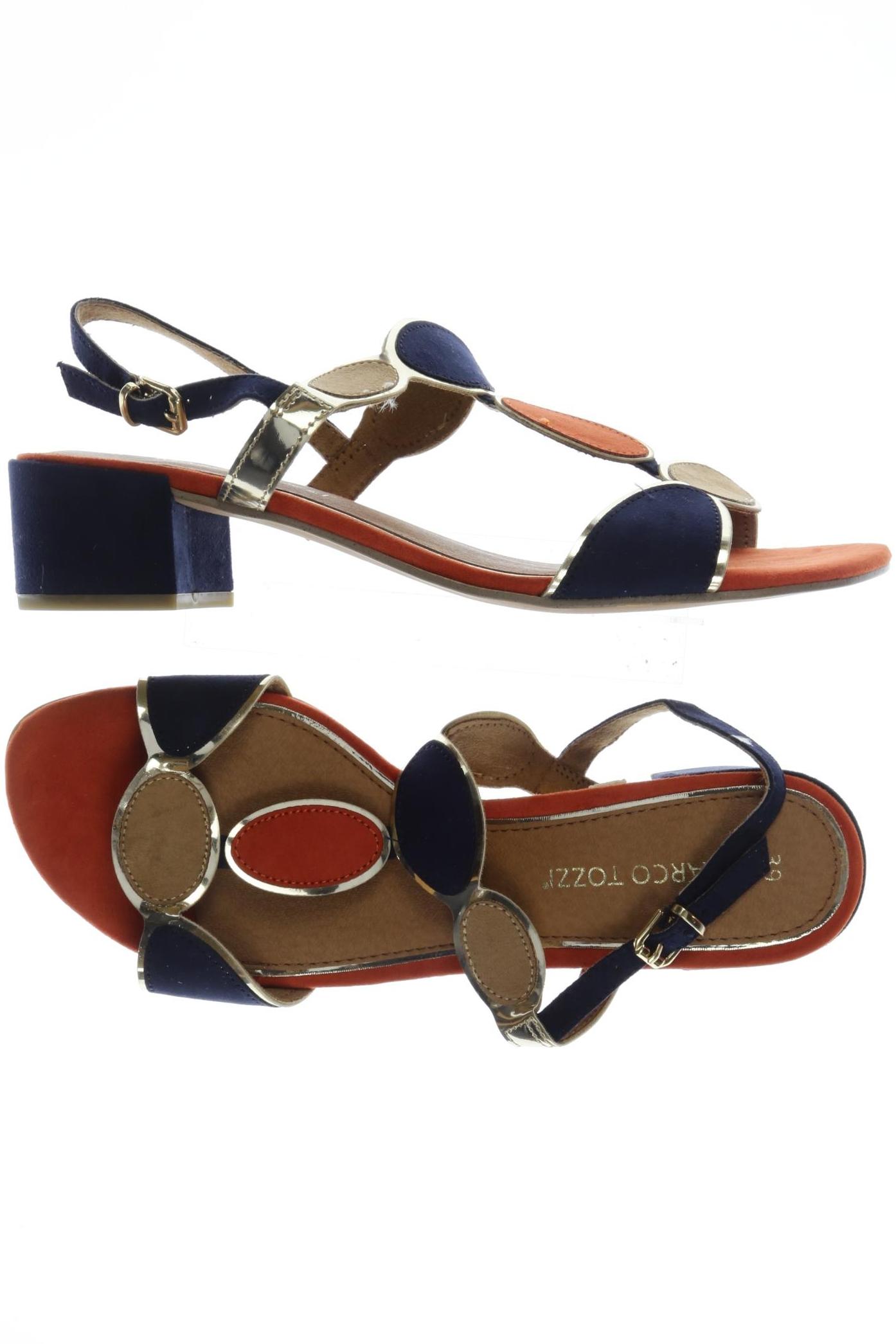 

Marco Tozzi Damen Sandale, marineblau, Gr. 39