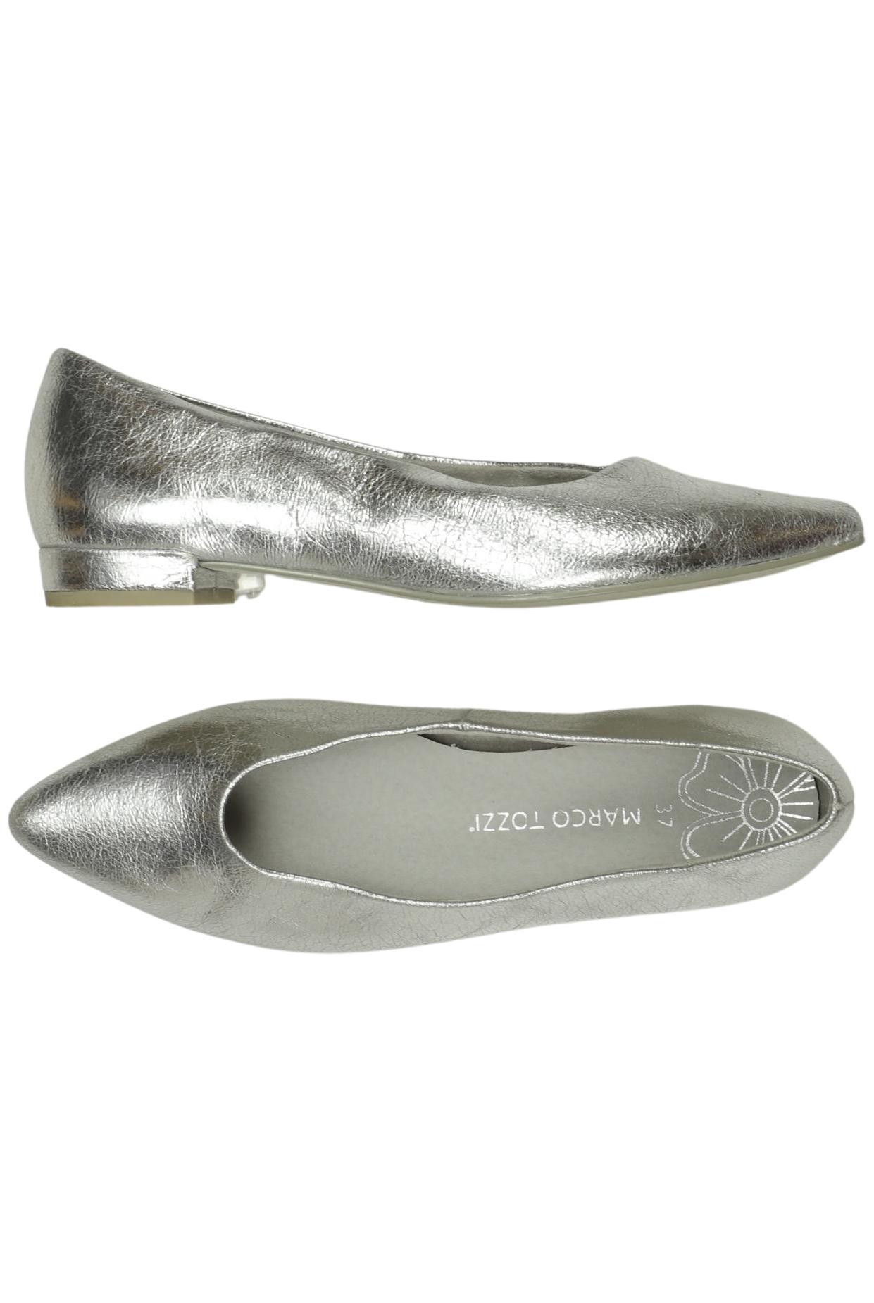 

Marco Tozzi Damen Ballerinas, silber, Gr. 37