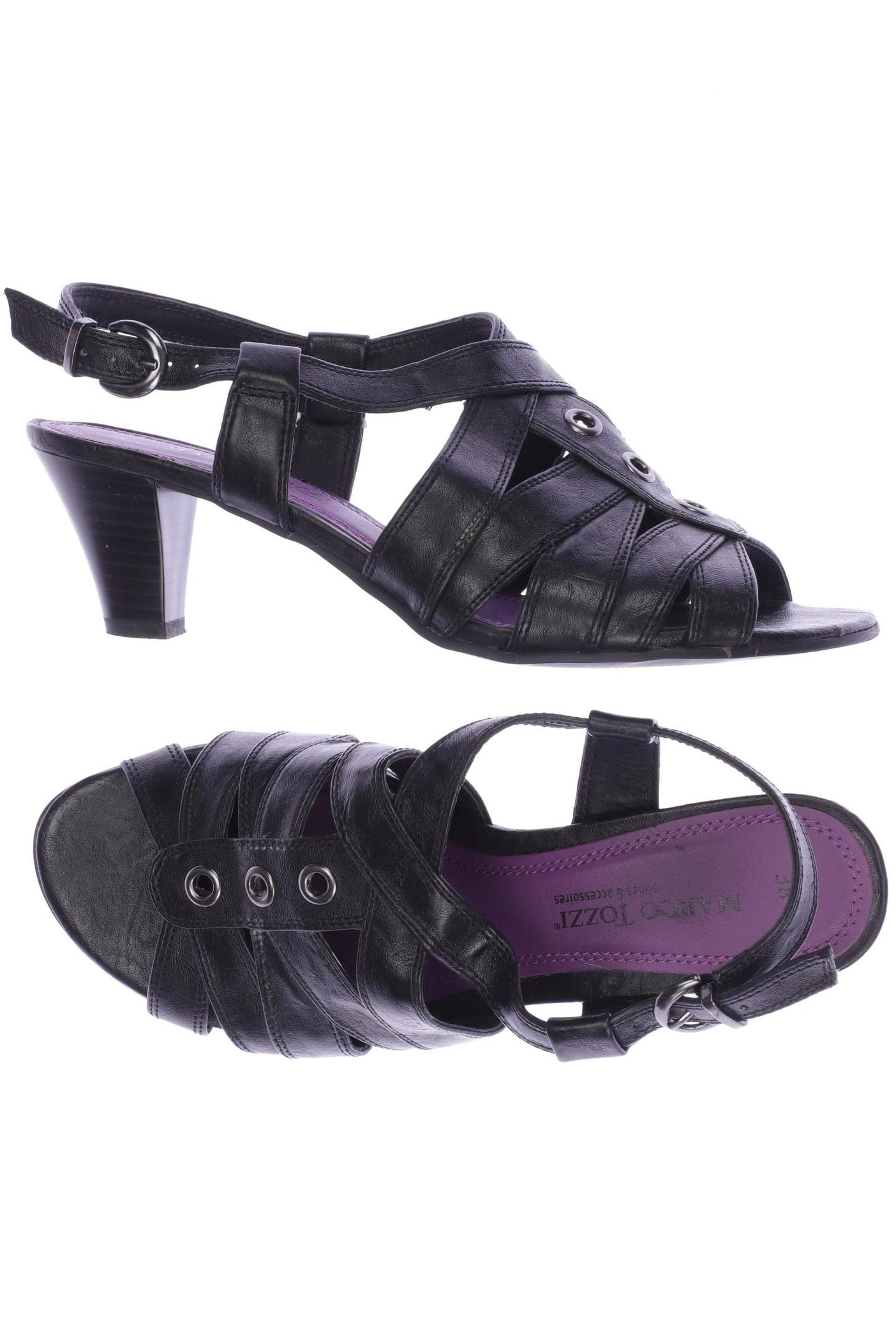 

Marco Tozzi Damen Sandale, schwarz, Gr. 38
