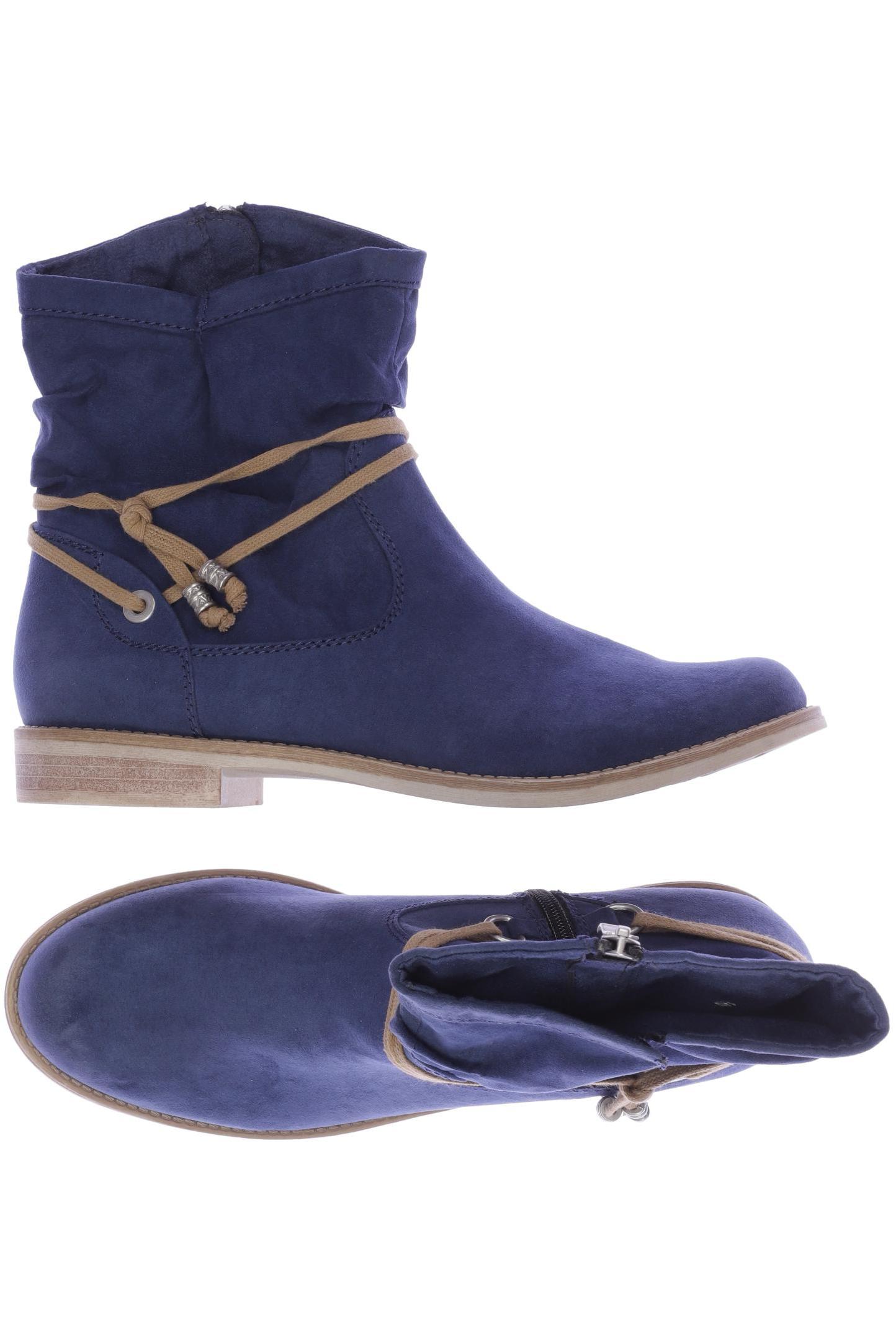 

Marco Tozzi Damen Stiefelette, blau, Gr. 40