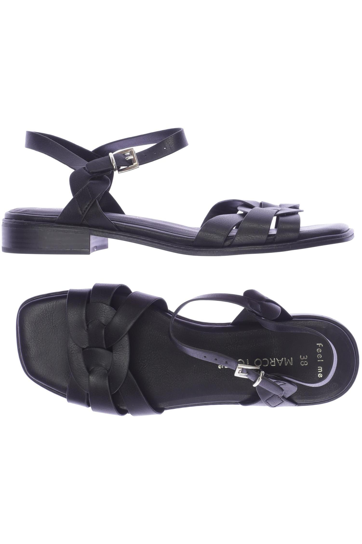 

Marco Tozzi Damen Sandale, schwarz, Gr. 38