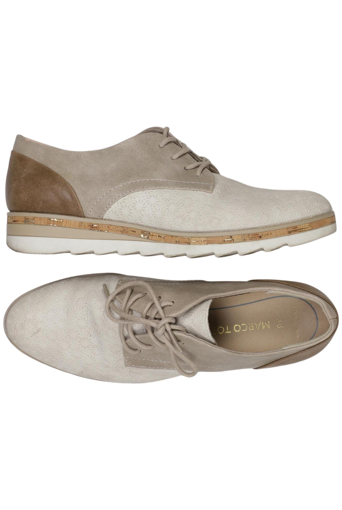 

Marco Tozzi Damen Halbschuh, beige, Gr. 38