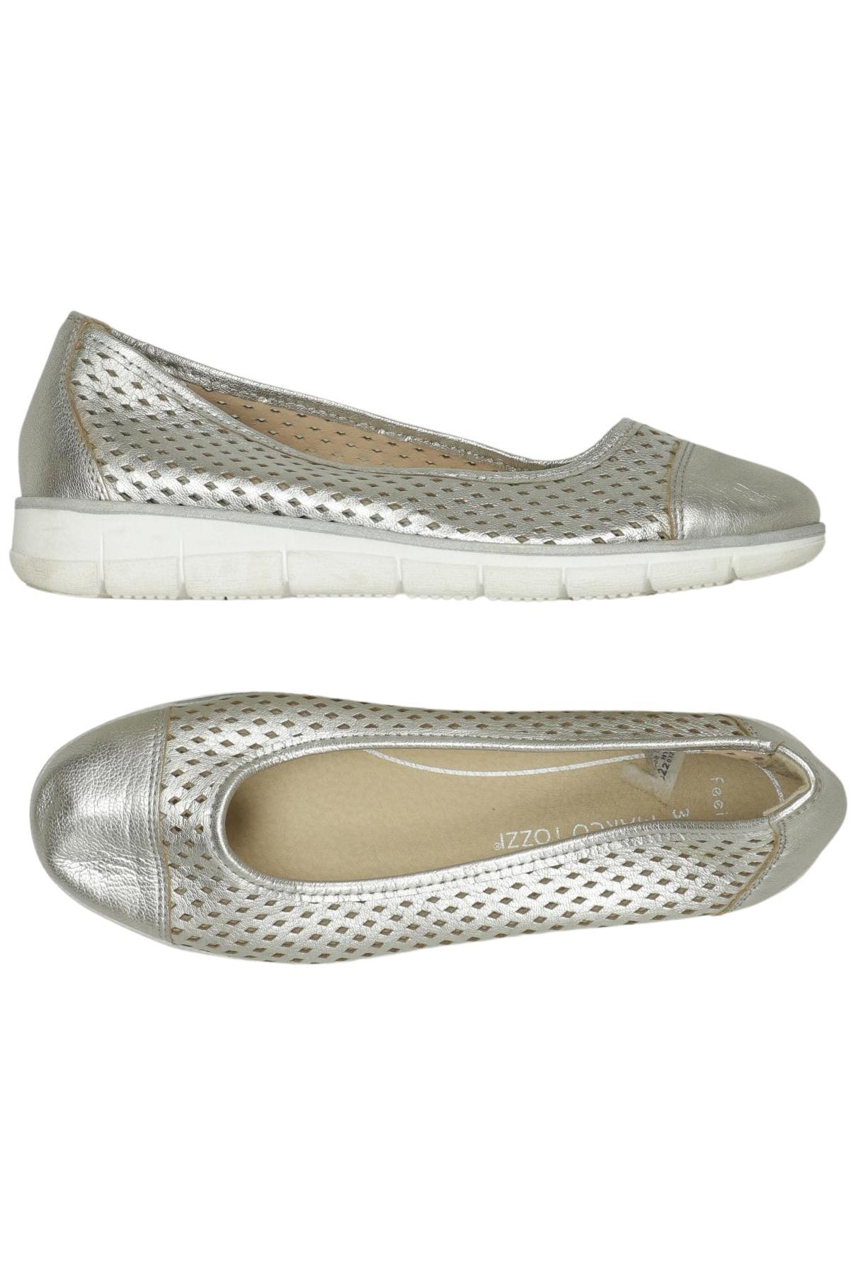 

Marco Tozzi Damen Ballerinas, silber, Gr. 39
