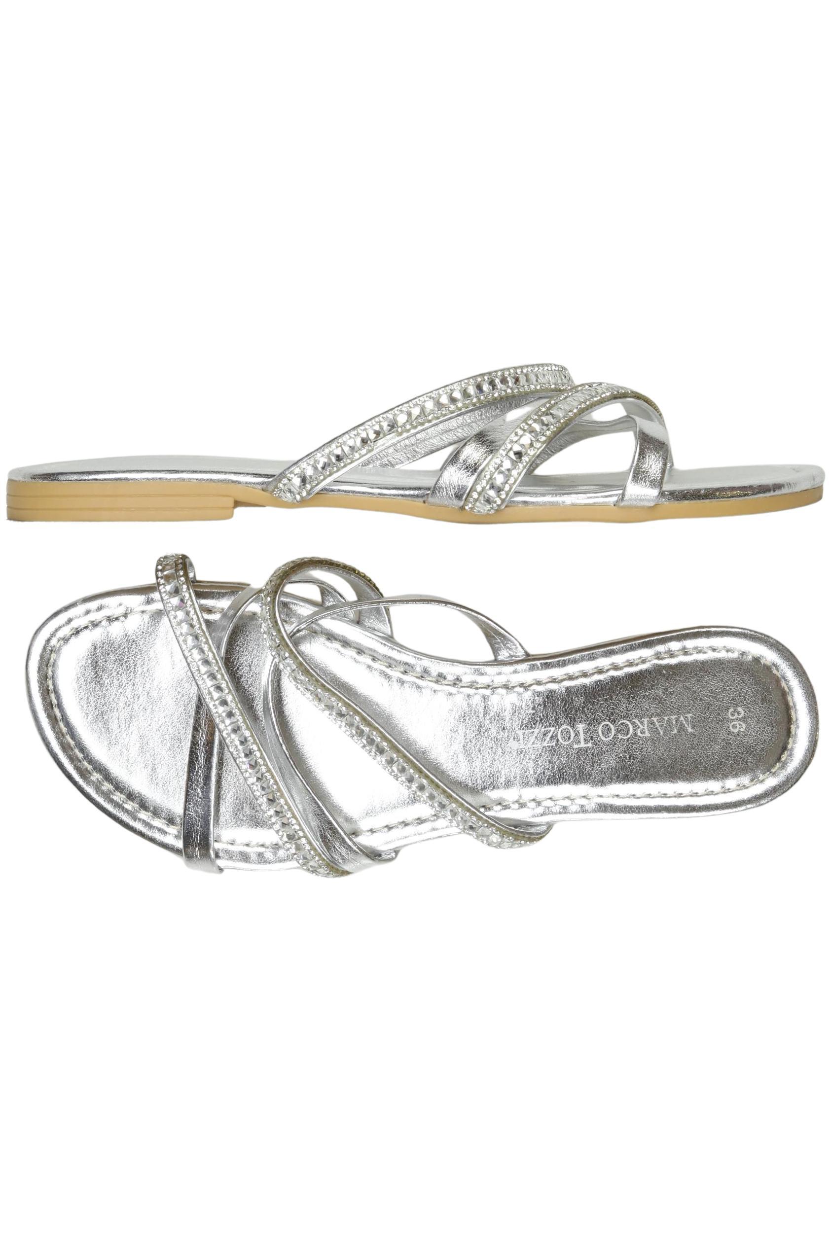 

Marco Tozzi Damen Sandale, silber, Gr. 36