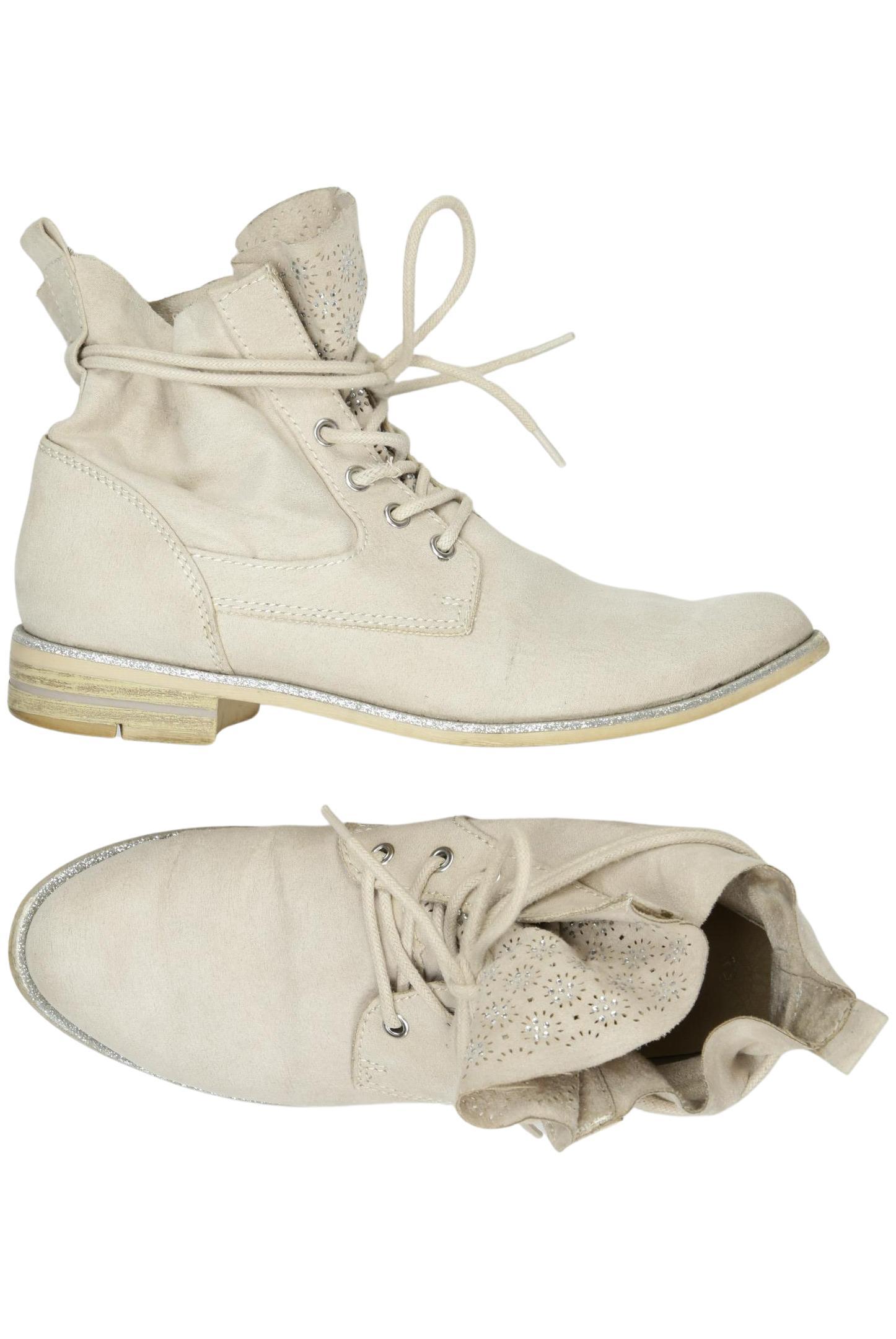 

Marco Tozzi Damen Stiefelette, beige, Gr. 38
