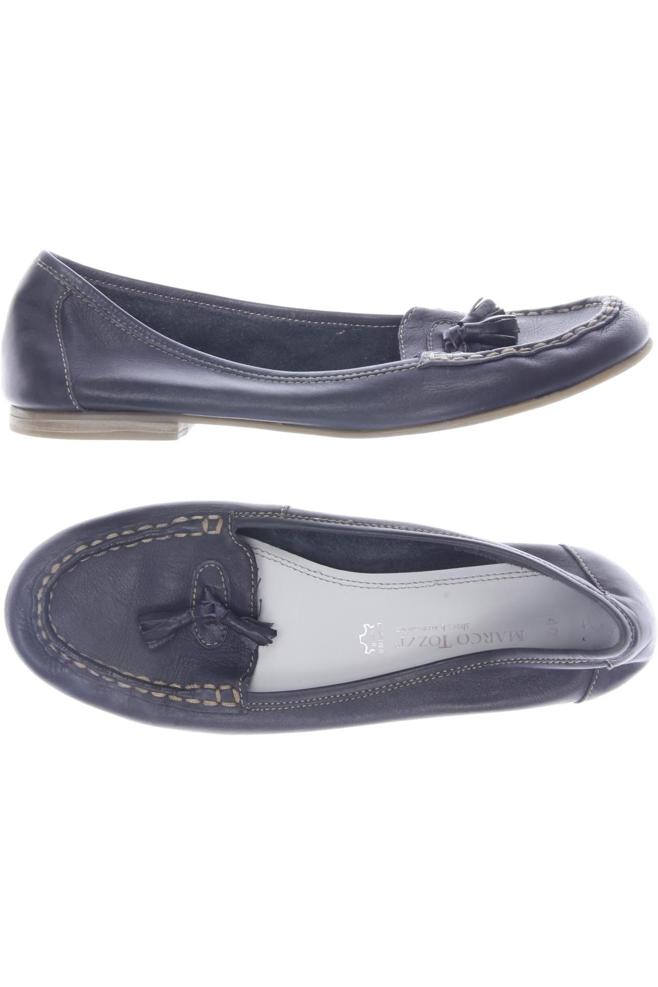 

Marco Tozzi Damen Ballerinas, marineblau
