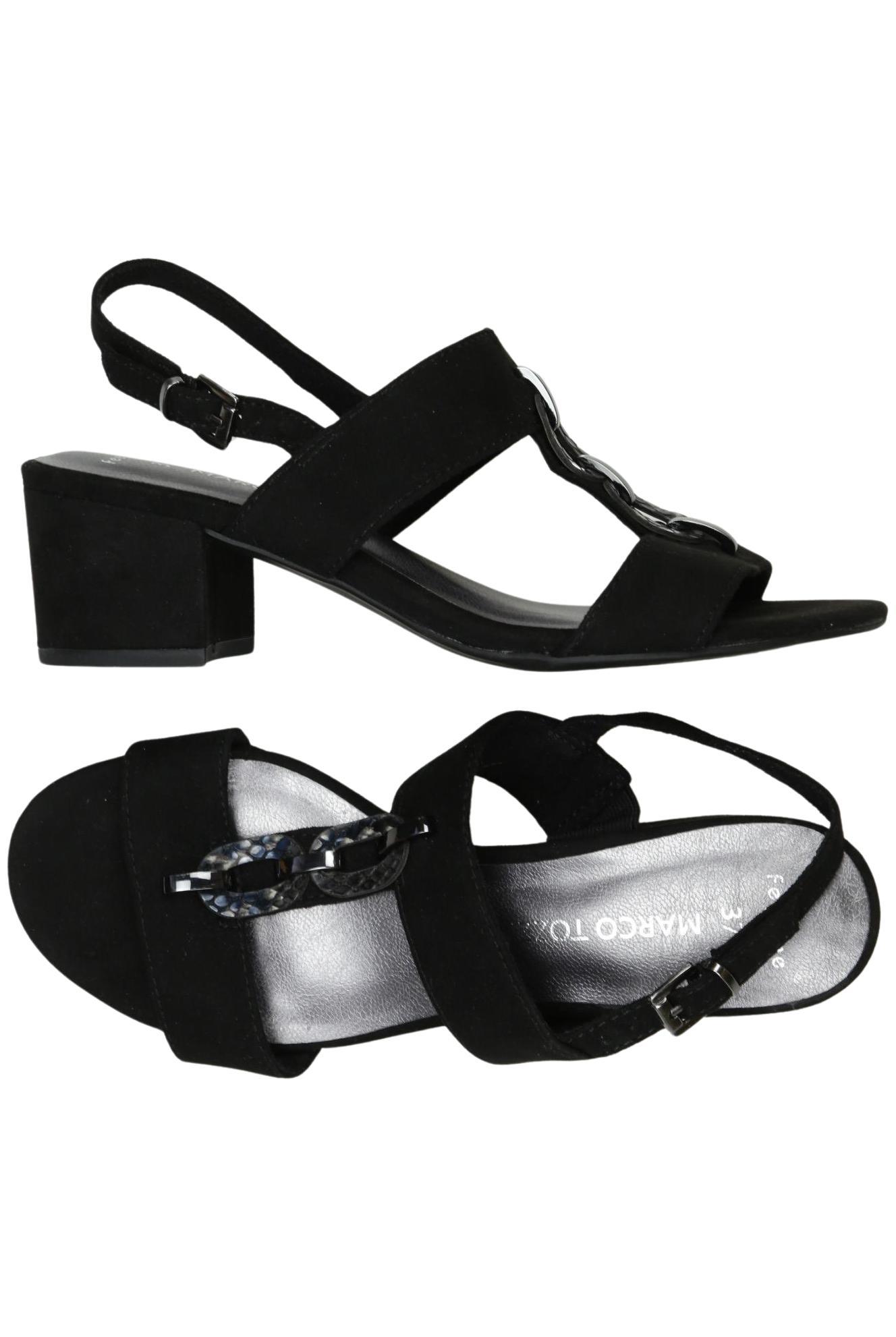 

Marco Tozzi Damen Sandale, schwarz, Gr. 37