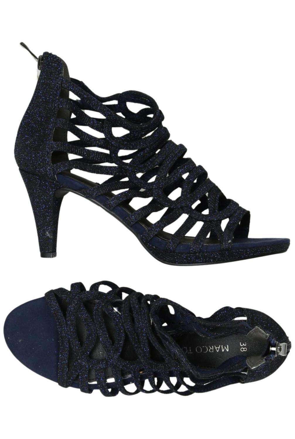

Marco Tozzi Damen Sandale, marineblau, Gr. 38