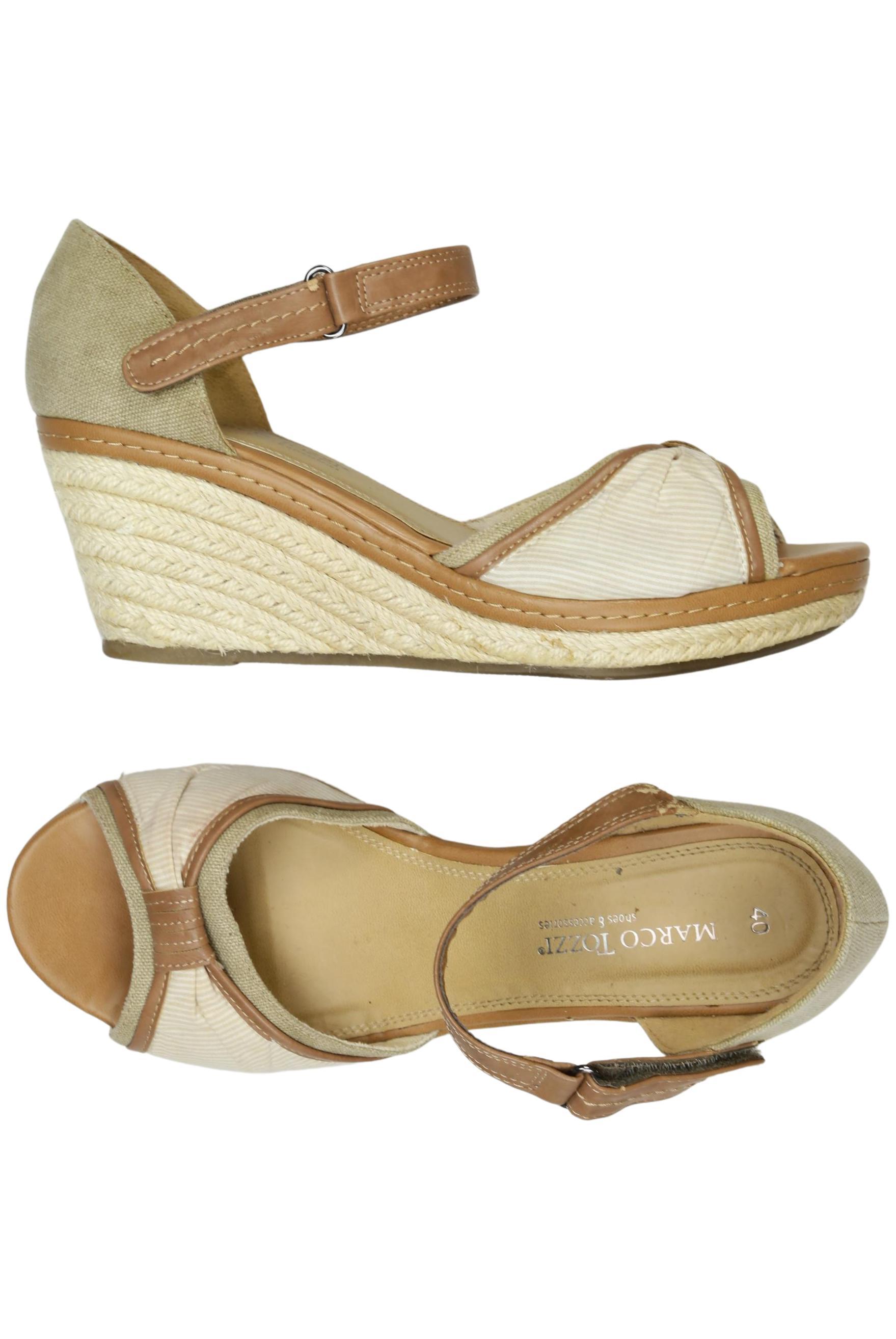 

Marco Tozzi Damen Sandale, beige, Gr. 40