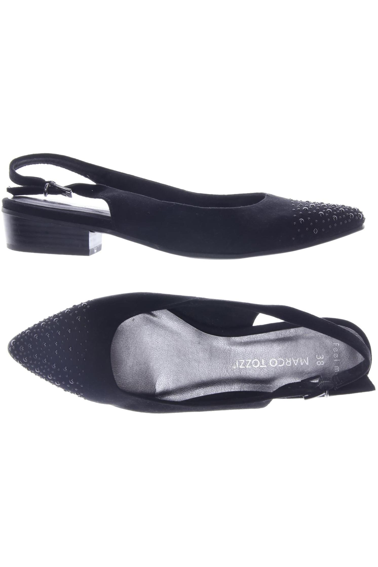 

Marco Tozzi Damen Sandale, schwarz, Gr. 38