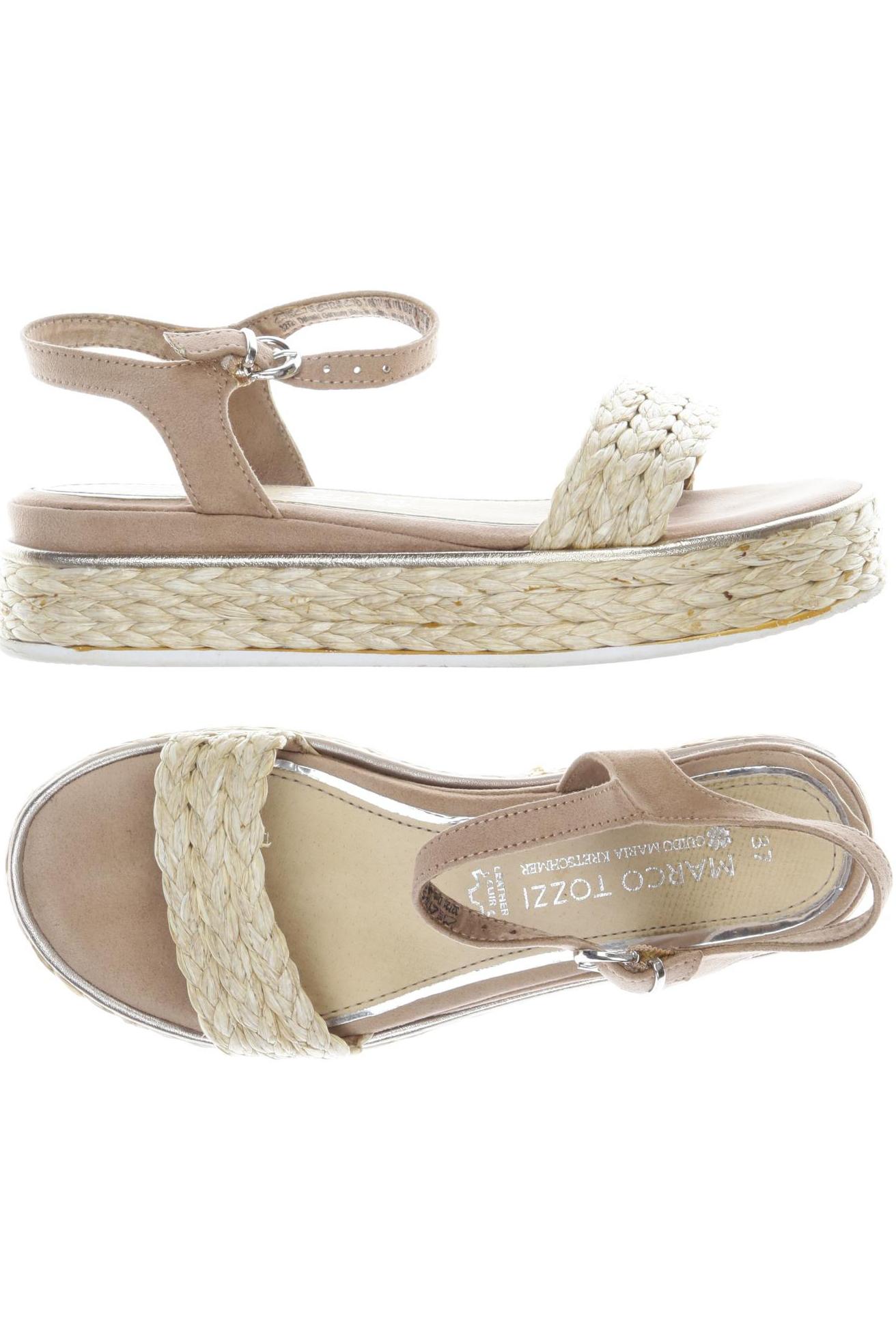 

Marco Tozzi Damen Sandale, beige, Gr. 37