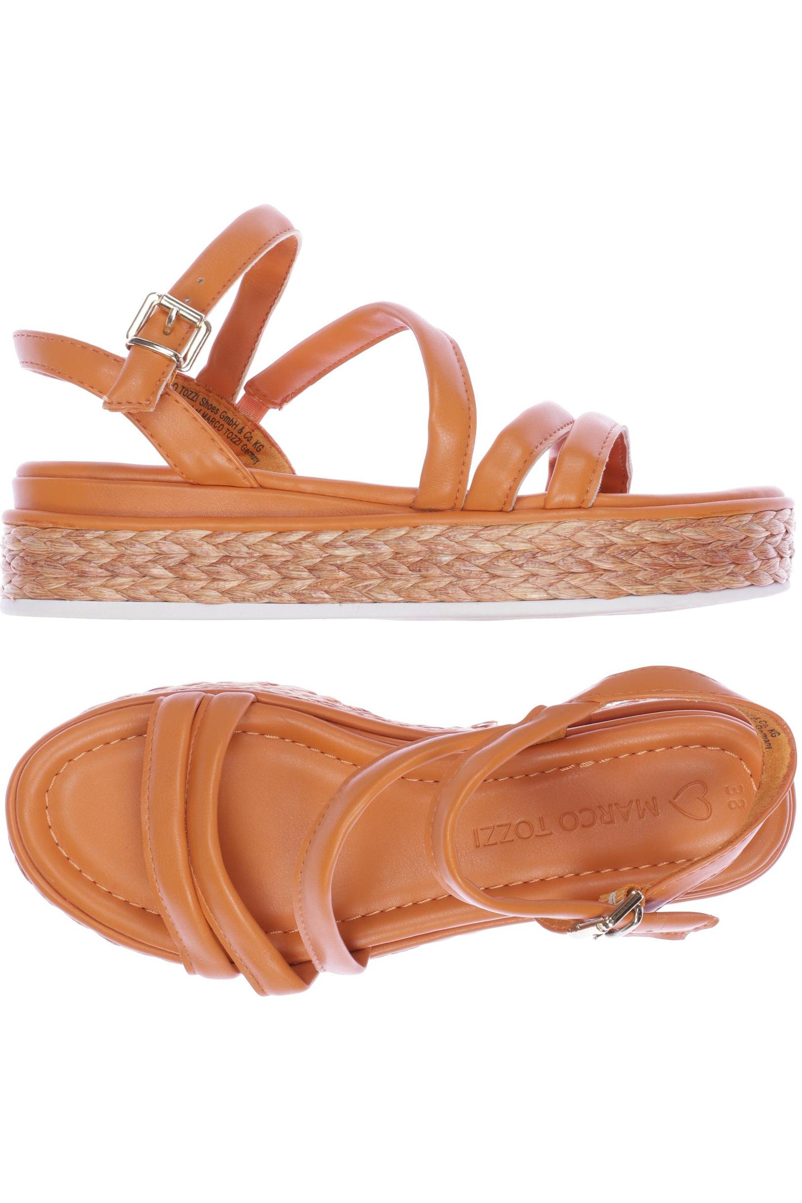 

Marco Tozzi Damen Sandale, orange, Gr. 38