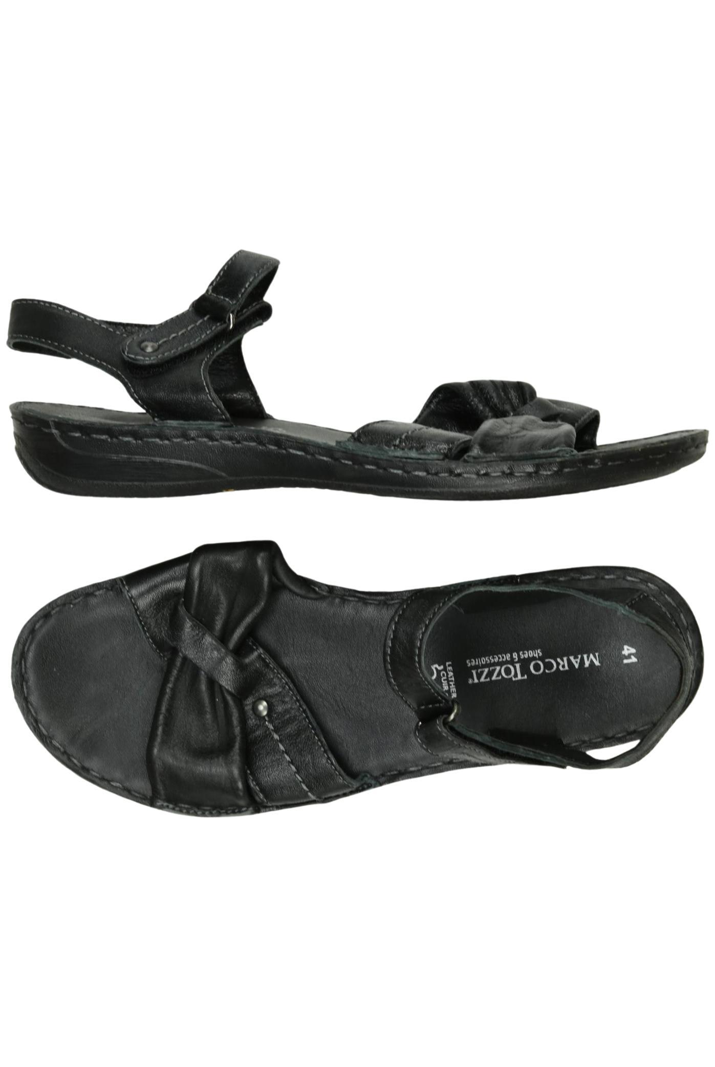 

Marco Tozzi Damen Sandale, schwarz, Gr. 41