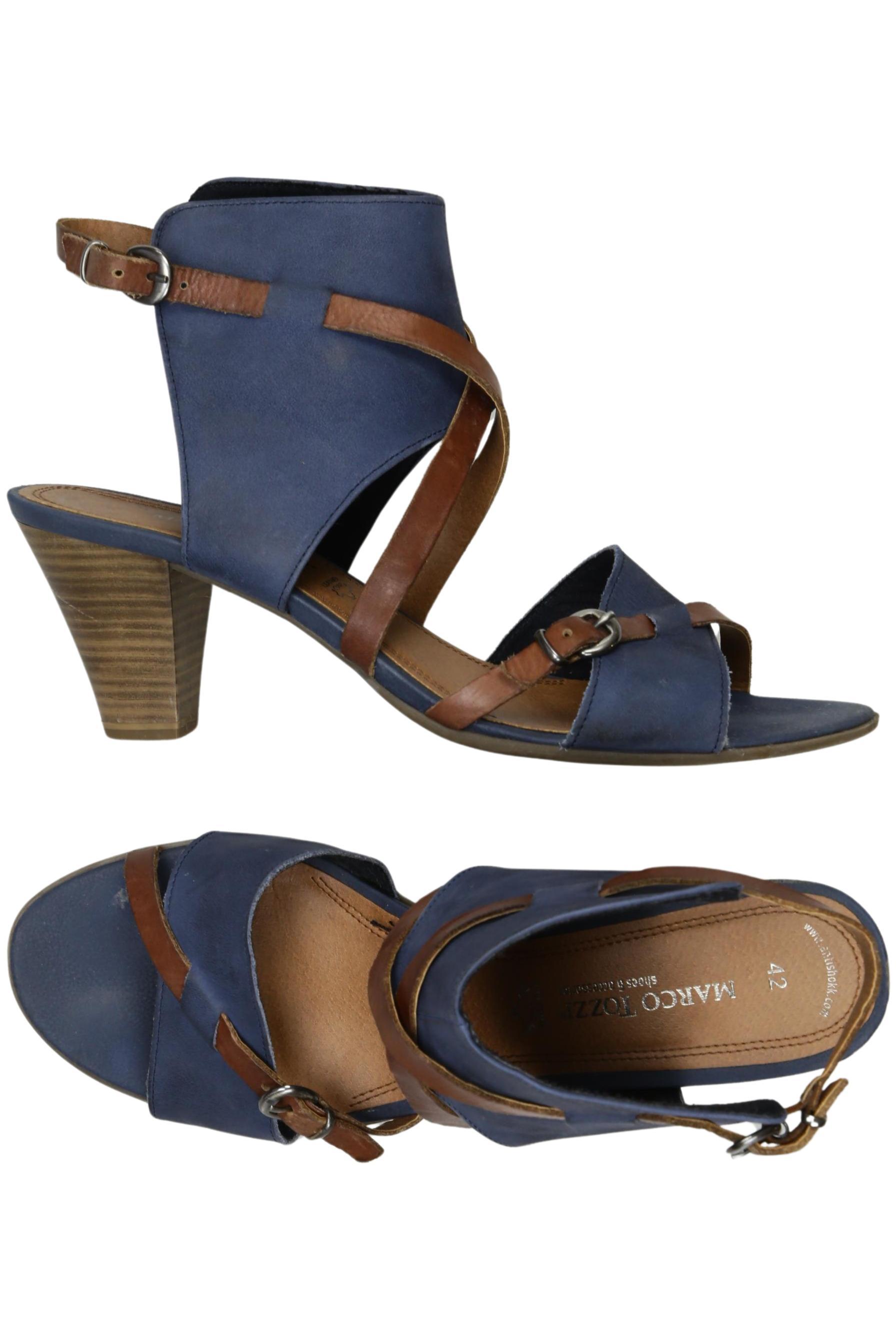 

Marco Tozzi Damen Sandale, marineblau, Gr. 42