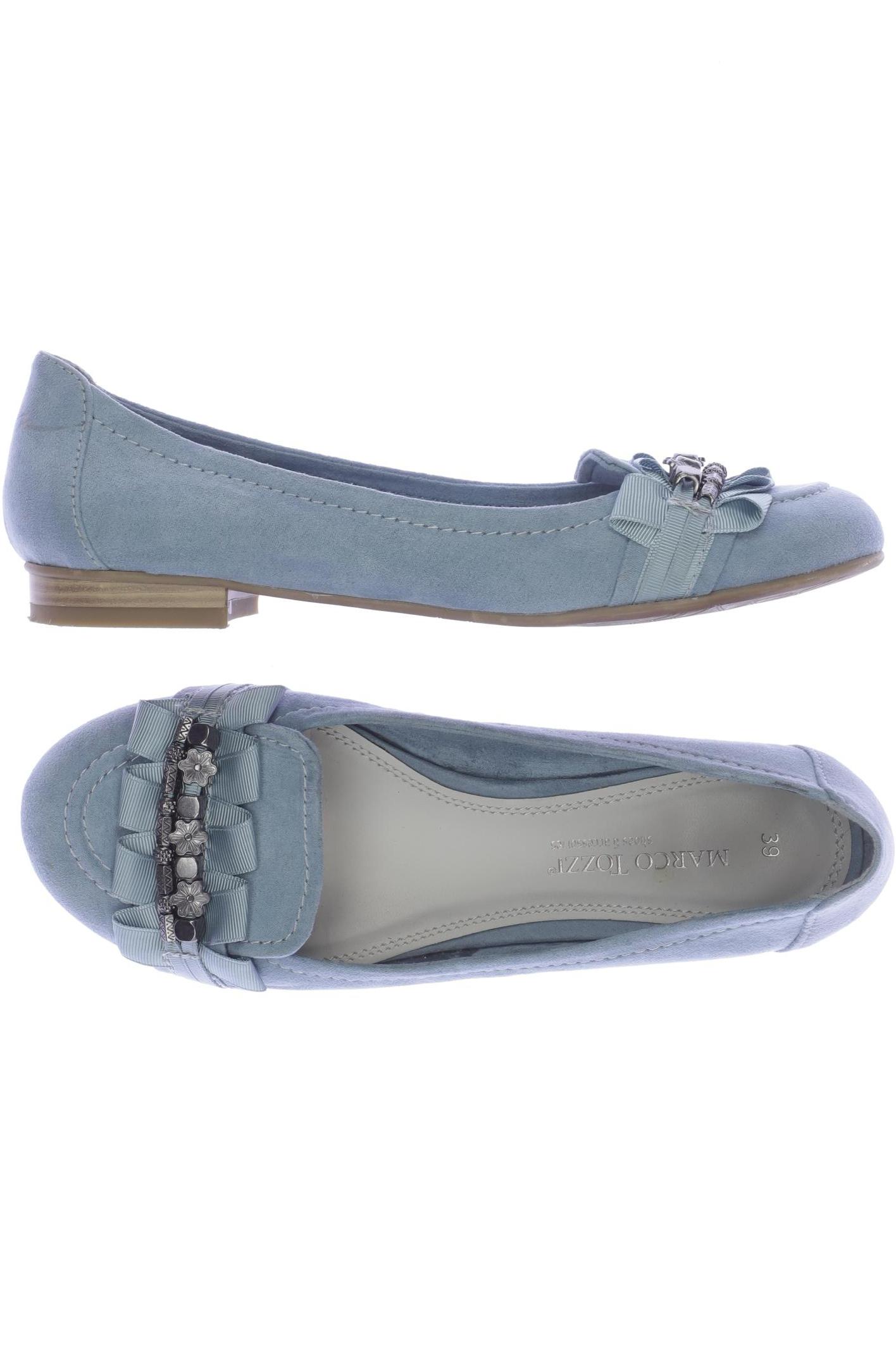 

Marco Tozzi Damen Ballerinas, hellblau, Gr. 39