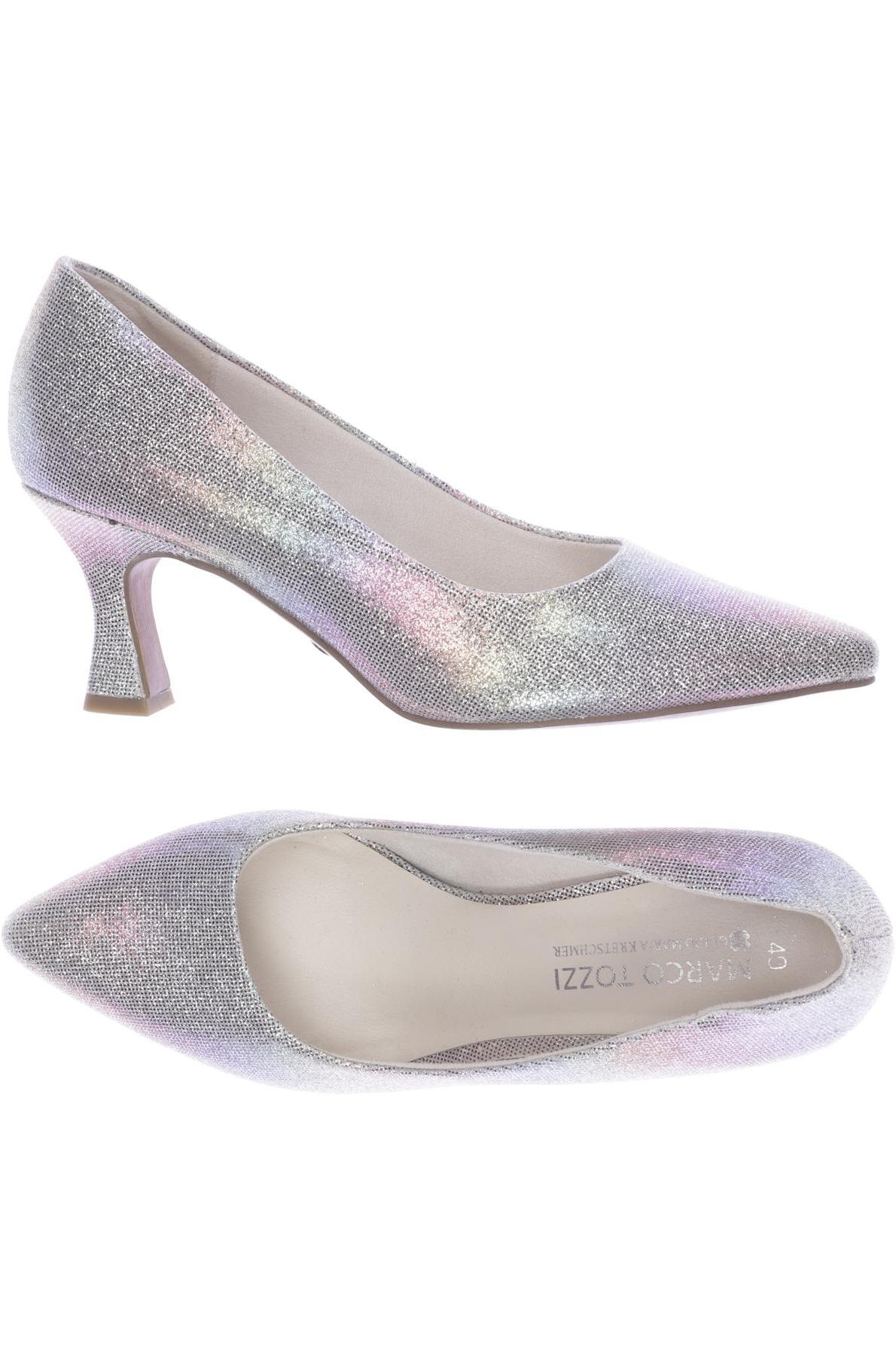 

Marco Tozzi Damen Pumps, silber, Gr. 40