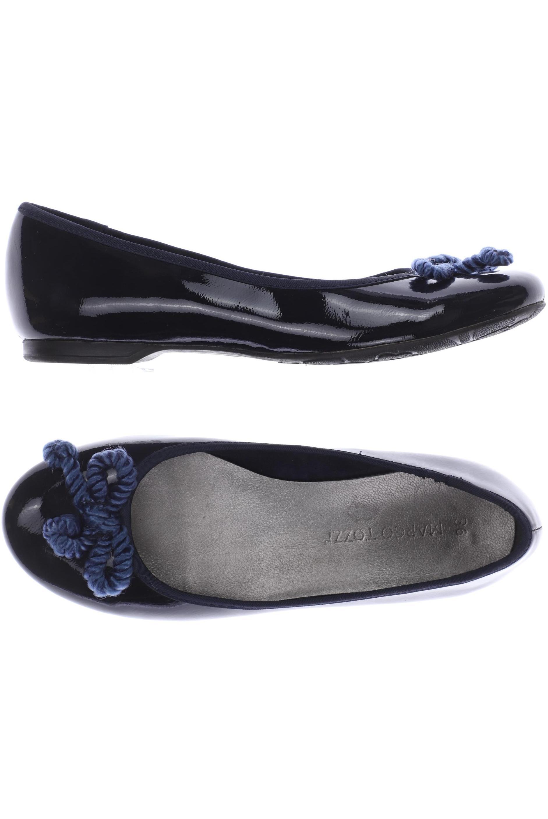 

Marco Tozzi Damen Ballerinas, marineblau