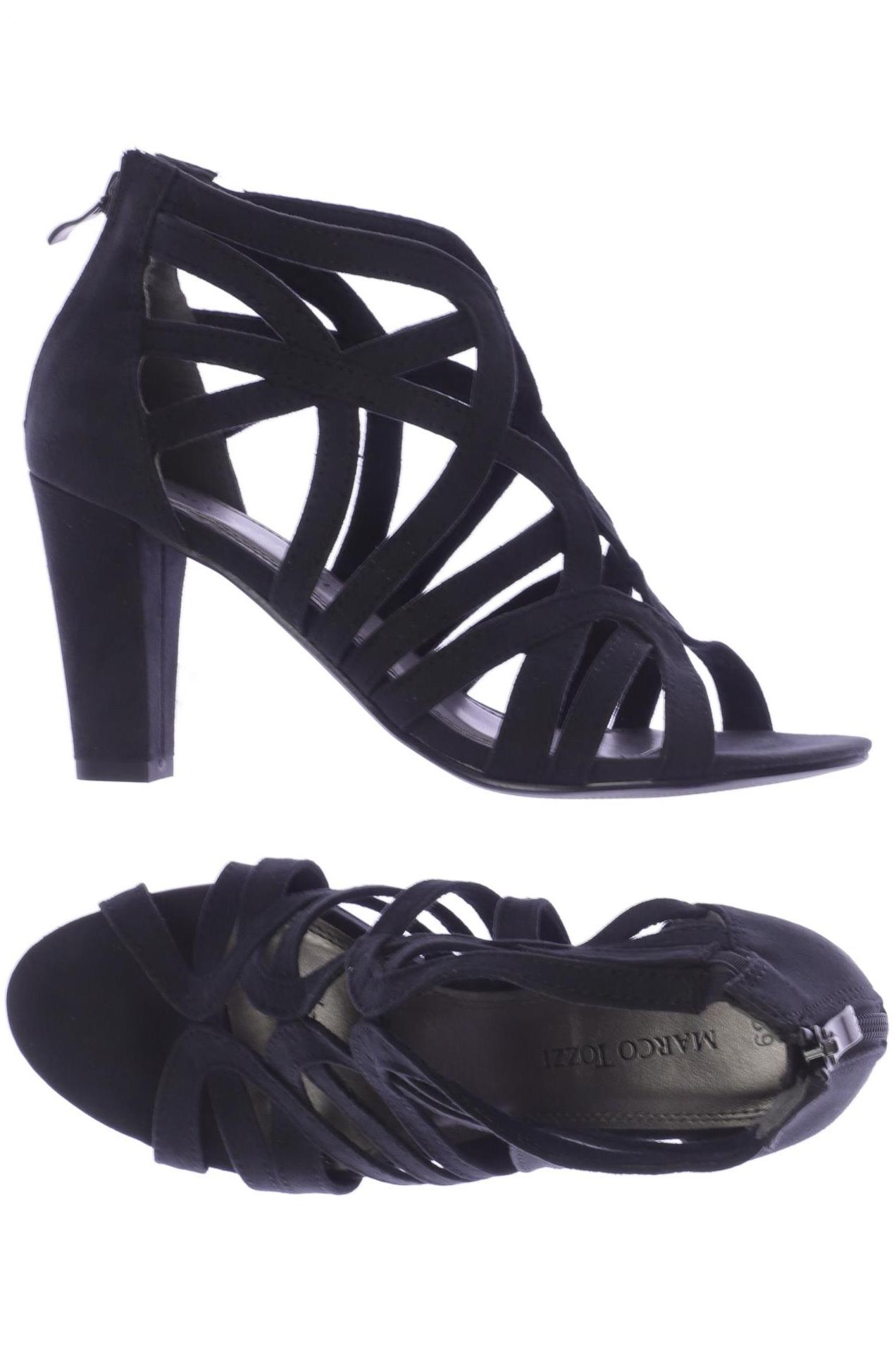 

Marco Tozzi Damen Sandale, schwarz, Gr. 39