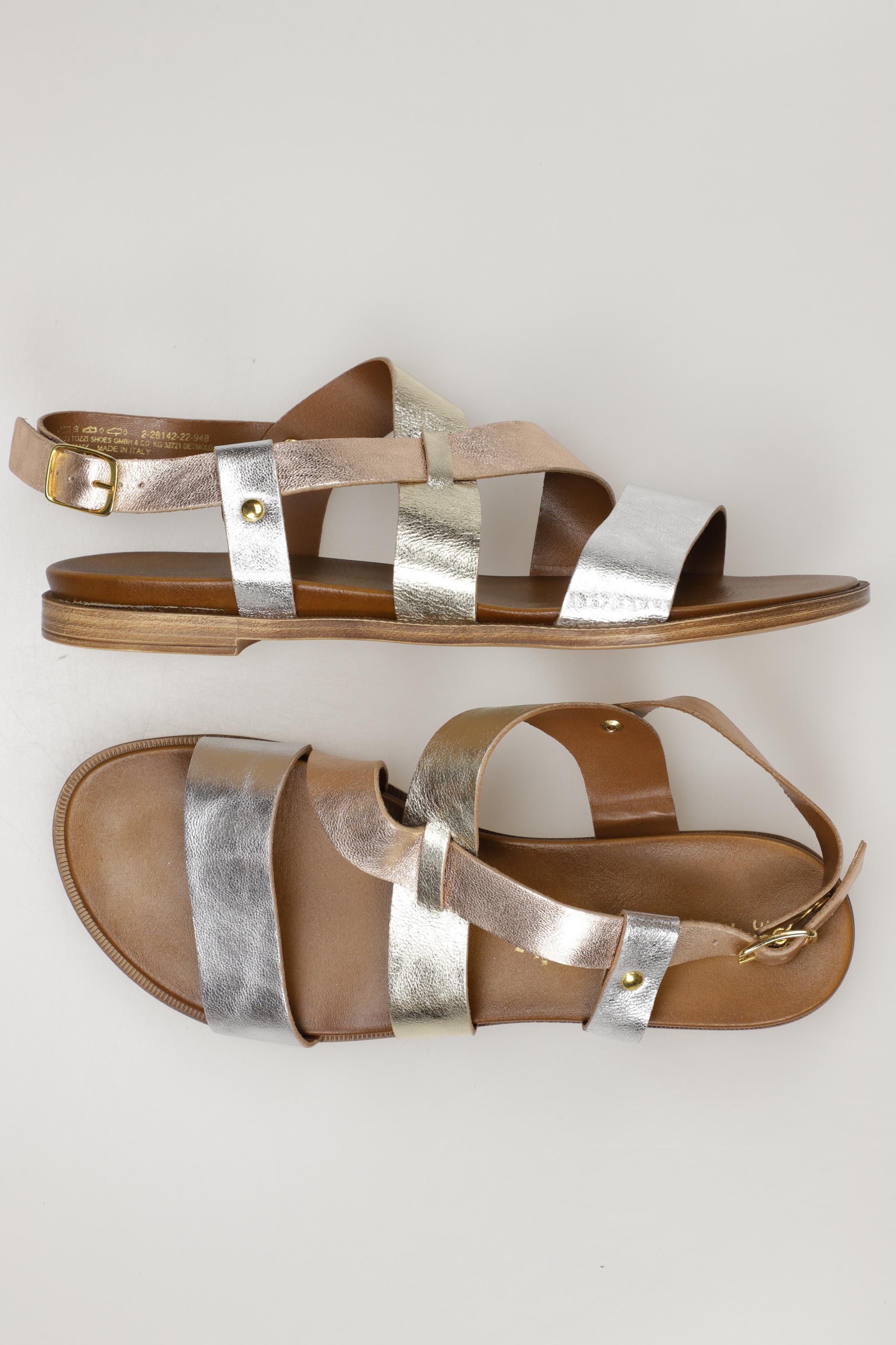 

Marco Tozzi Damen Sandale, silber, Gr. 38
