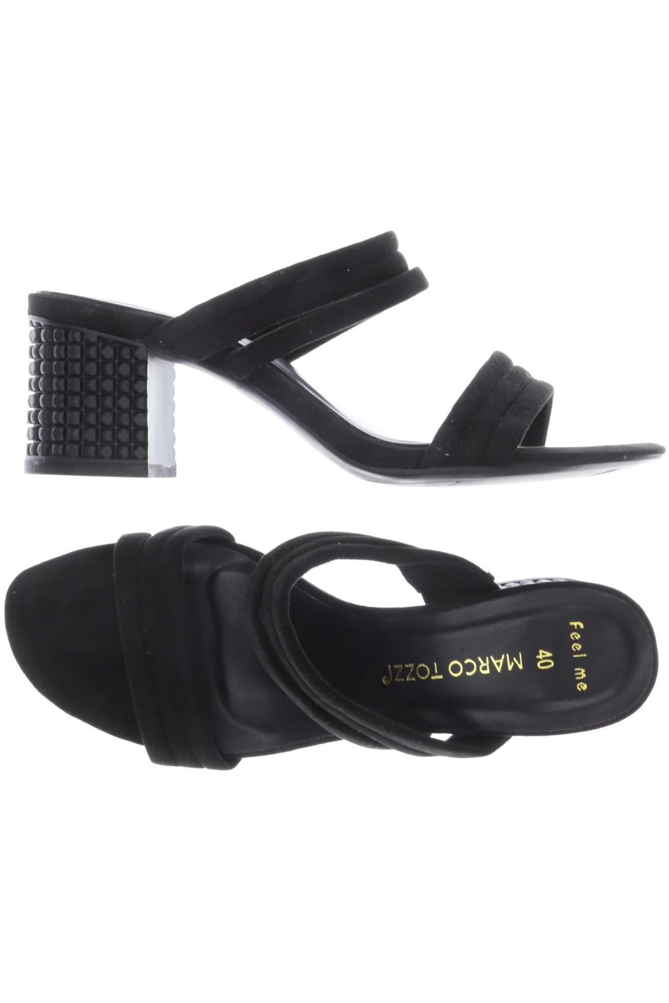 

Marco Tozzi Damen Sandale, schwarz, Gr. 40