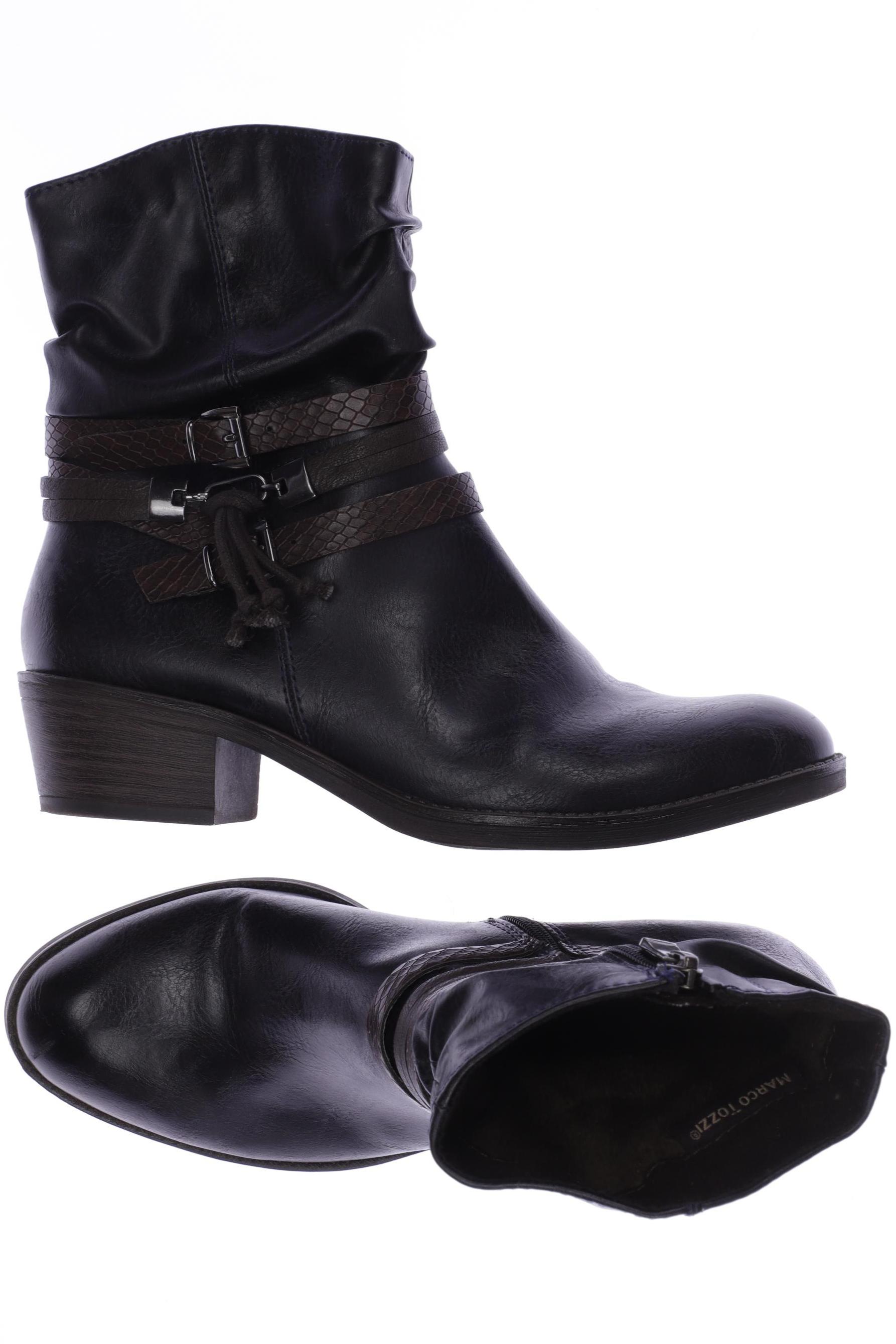 

Marco Tozzi Damen Stiefelette, marineblau, Gr. 38