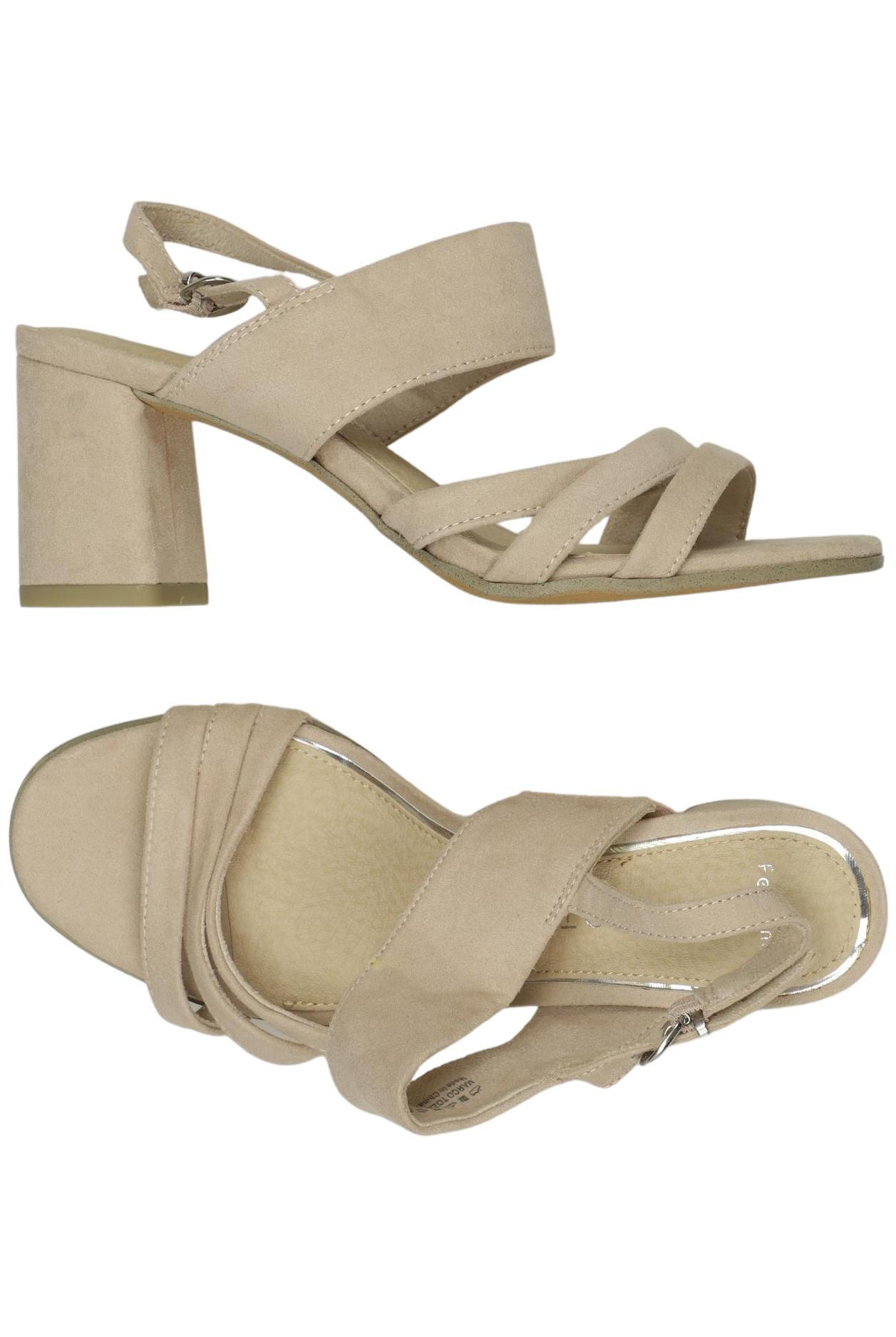 

Marco Tozzi Damen Sandale, beige, Gr. 37