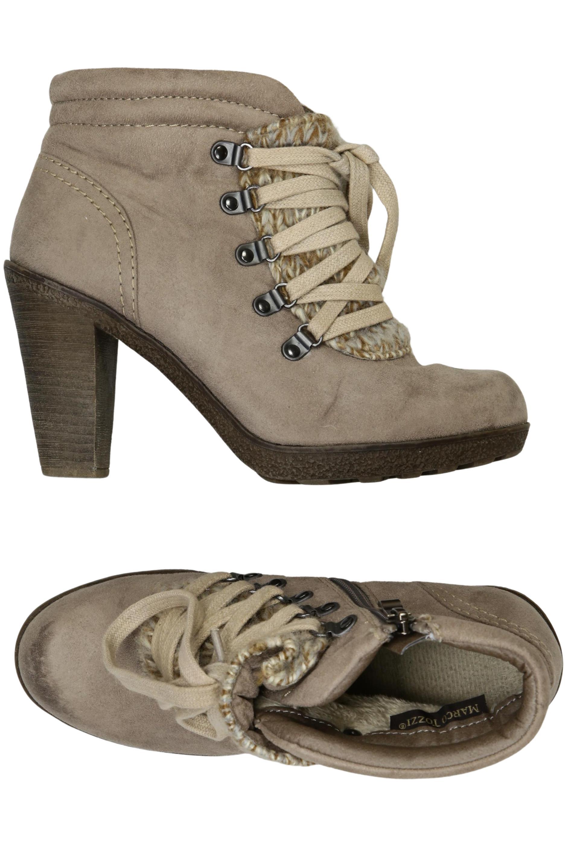 

Marco Tozzi Damen Stiefelette, beige, Gr. 37