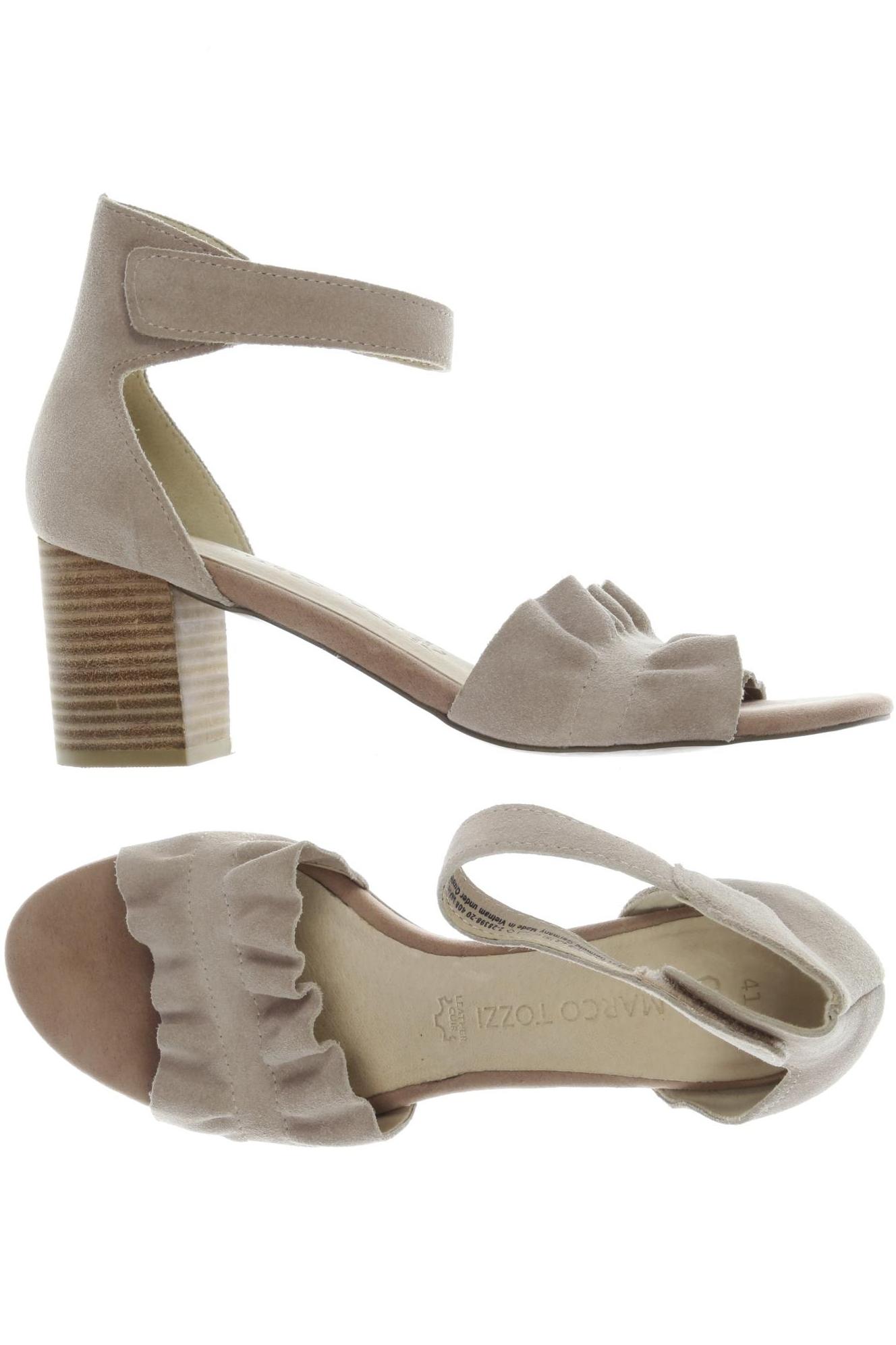 

Marco Tozzi Damen Sandale, beige, Gr. 41