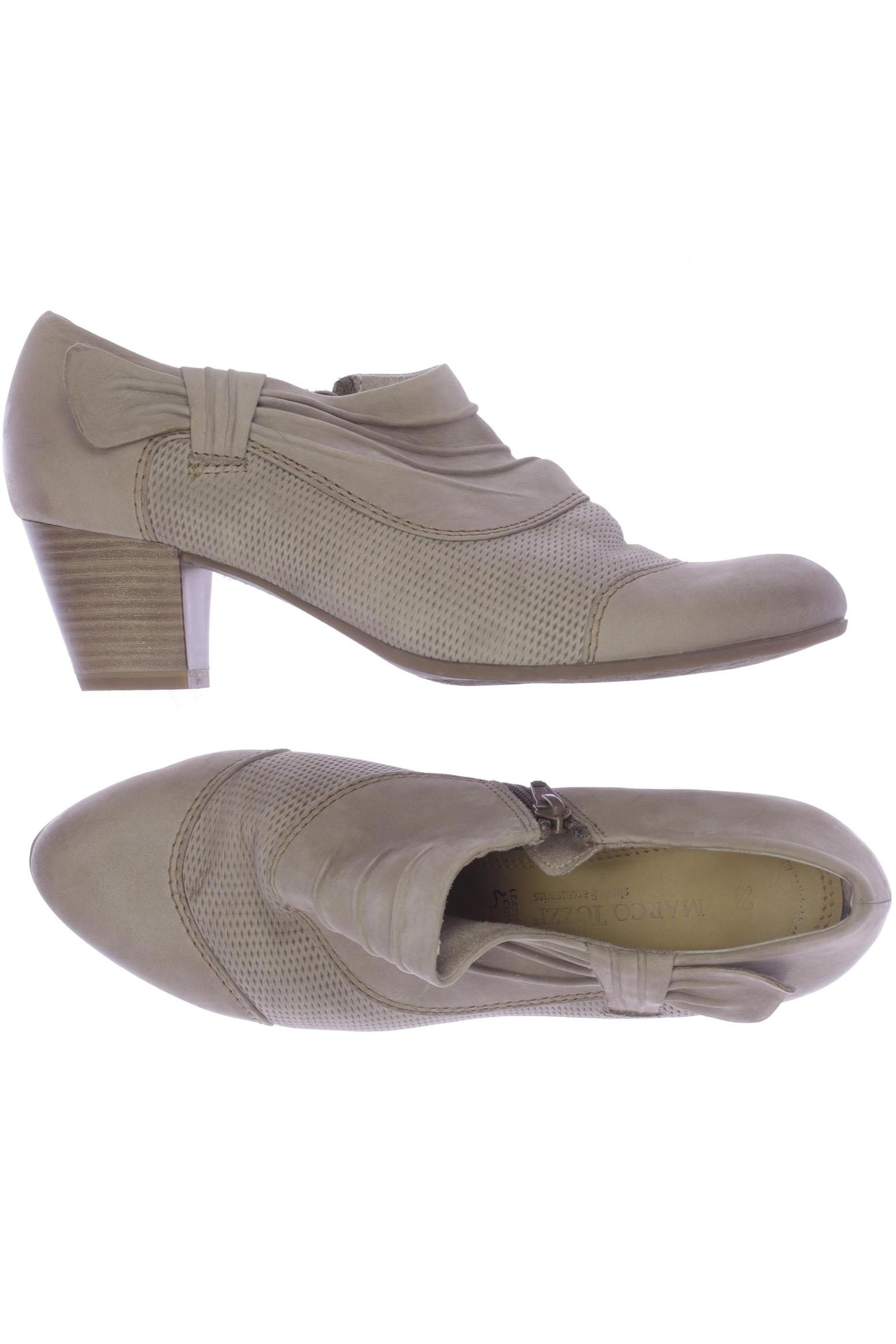 

Marco Tozzi Damen Halbschuh, beige, Gr. 39