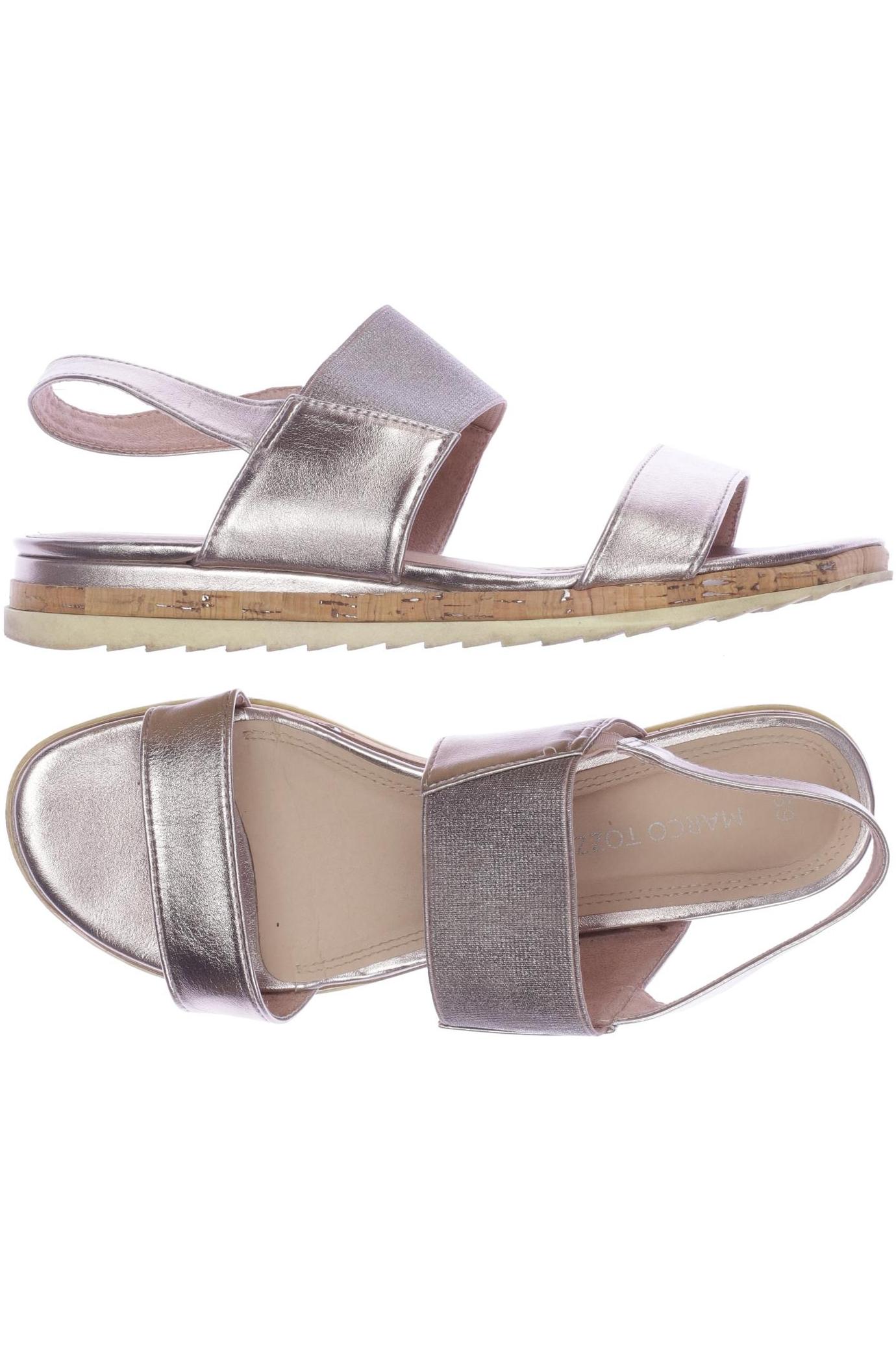 

Marco Tozzi Damen Sandale, silber, Gr. 39