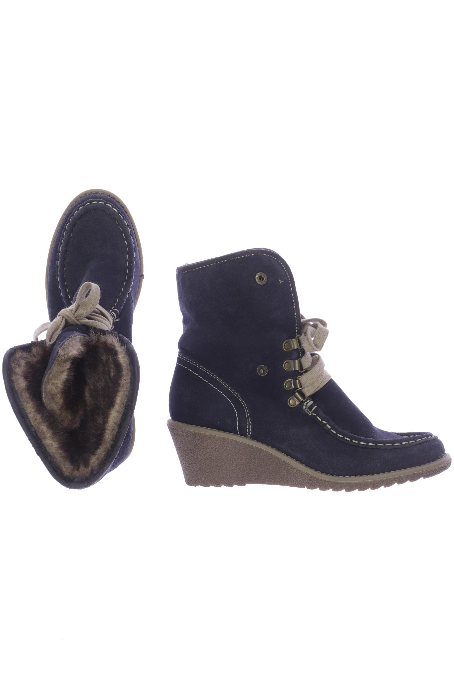 

Marco Tozzi Damen Stiefelette, marineblau, Gr. 39