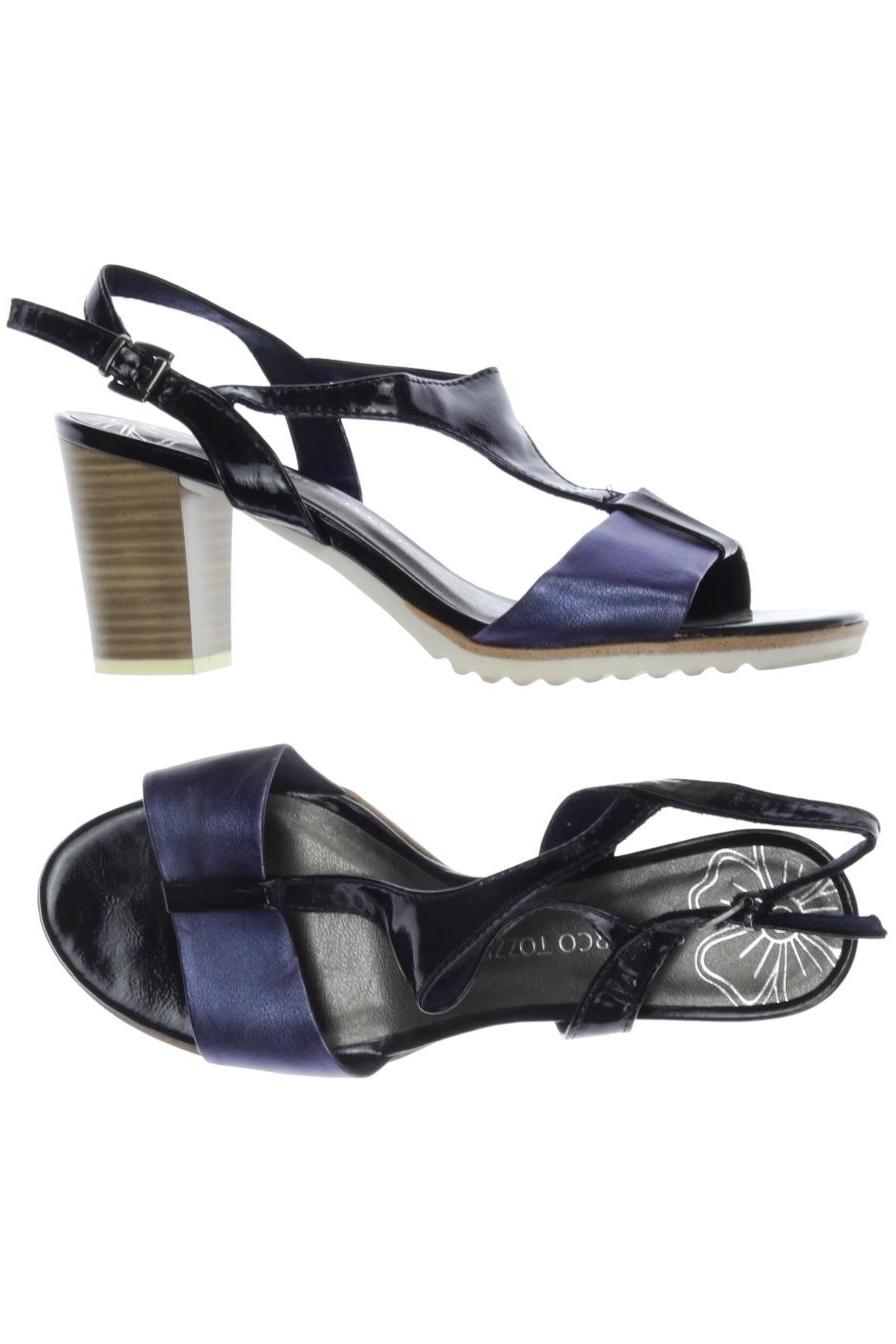 

Marco Tozzi Damen Sandale, marineblau, Gr. 39