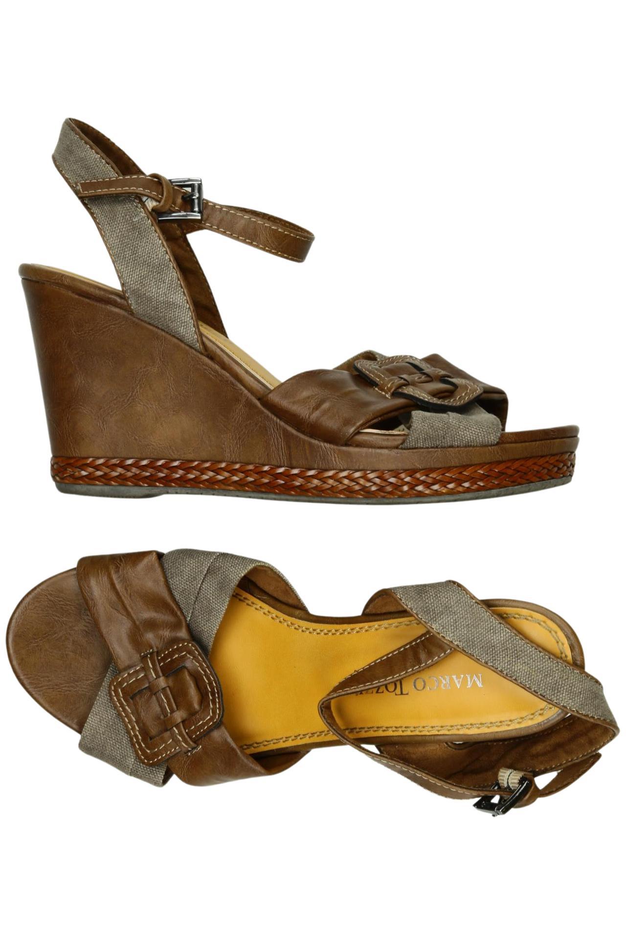 

Marco Tozzi Damen Sandale, braun, Gr. 38