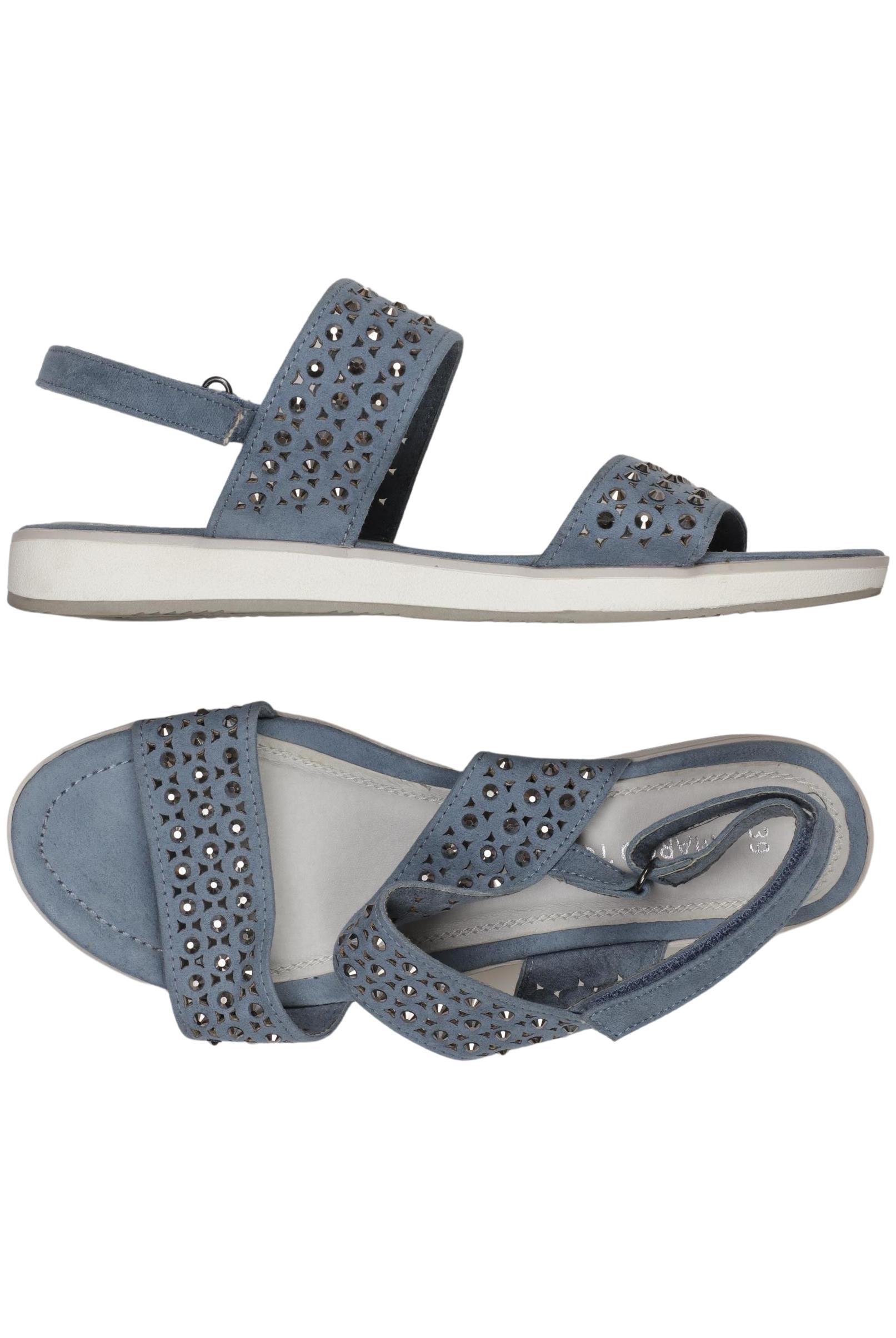 

Marco Tozzi Damen Sandale, blau, Gr. 39