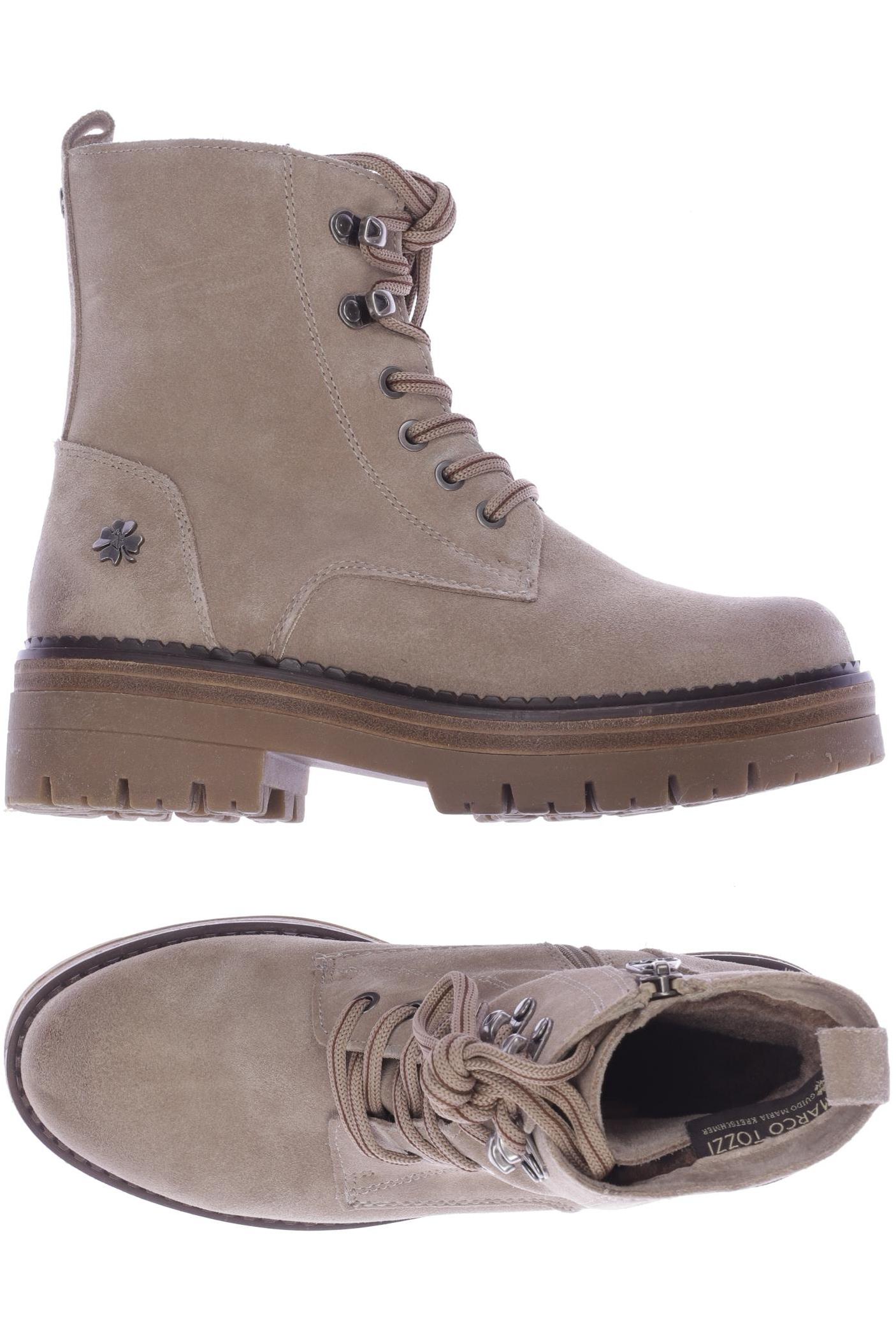 

Marco Tozzi Damen Stiefelette, beige, Gr. 38