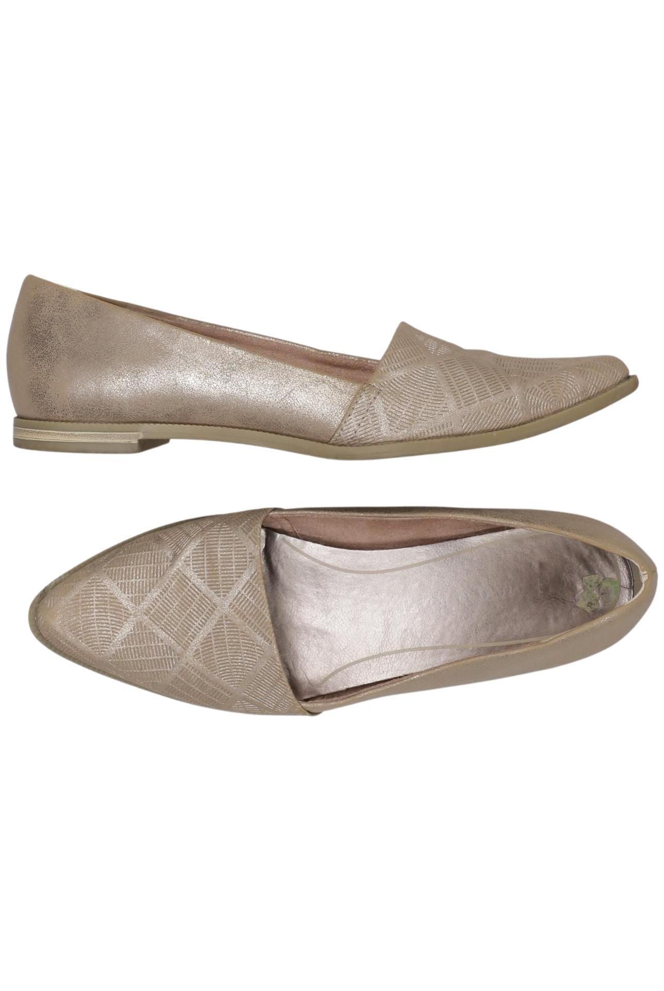 

Marco Tozzi Damen Halbschuh, gold, Gr. 37