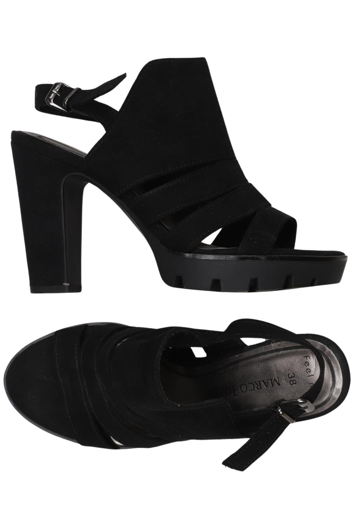 

Marco Tozzi Damen Sandale, schwarz, Gr. 38