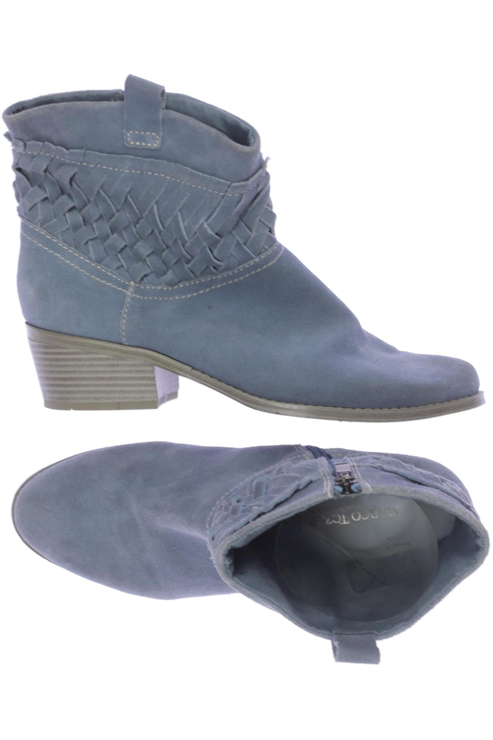 

Marco Tozzi Damen Stiefelette, hellblau, Gr. 40