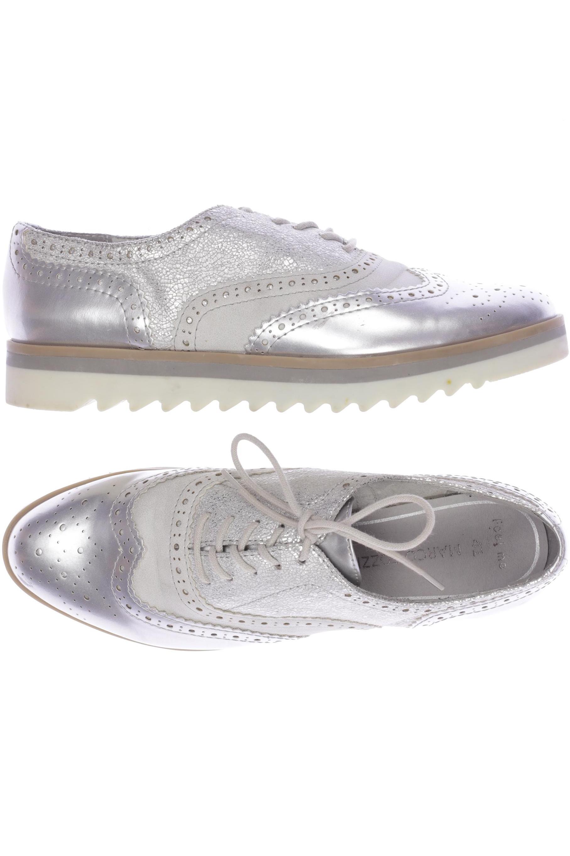 

Marco Tozzi Damen Halbschuh, silber, Gr. 41
