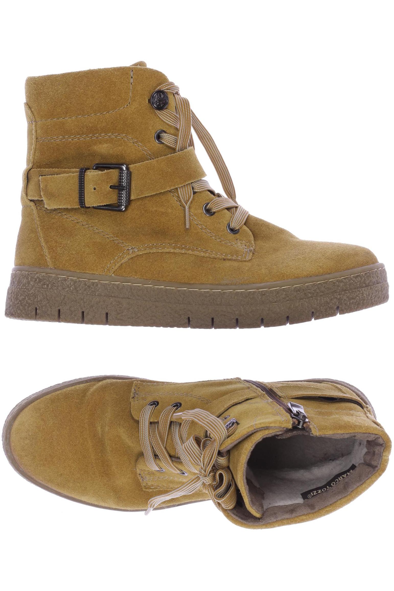 

Marco Tozzi Damen Stiefelette, gelb, Gr. 38