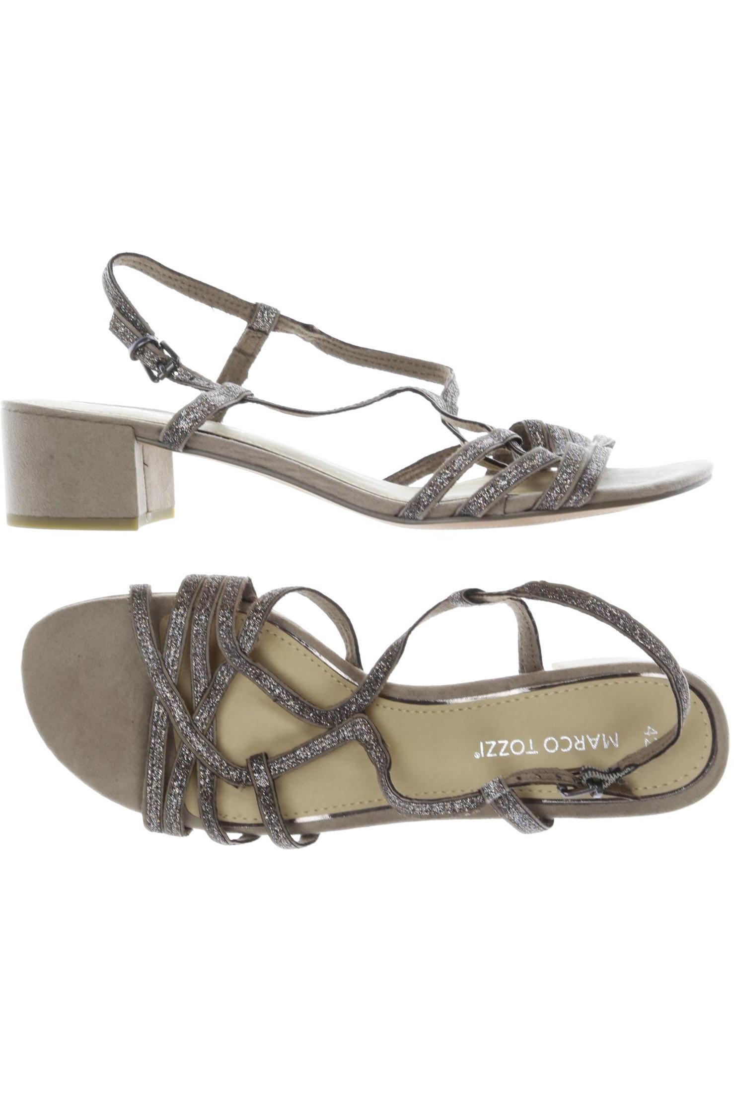 

Marco Tozzi Damen Sandale, beige, Gr. 42