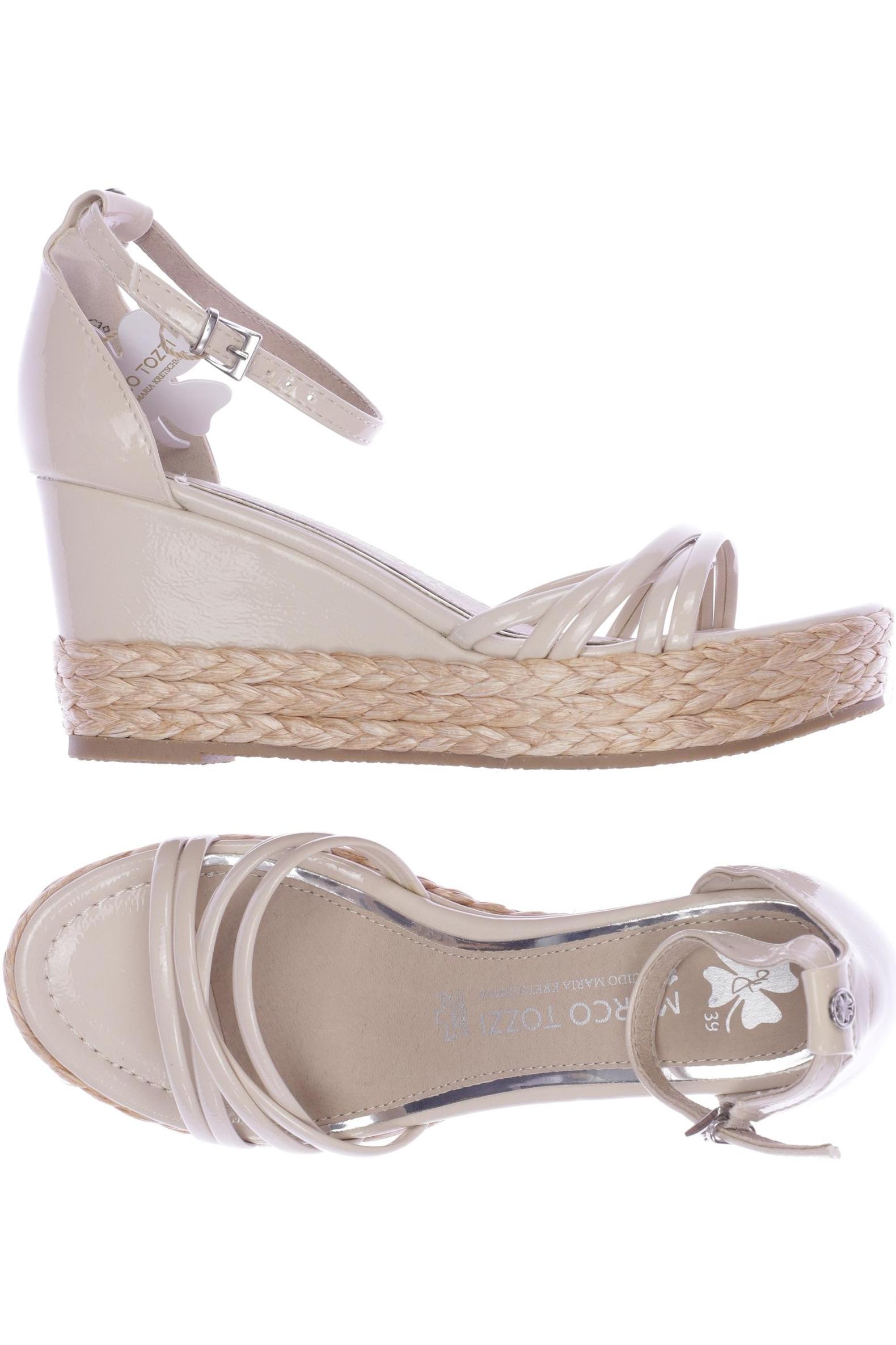 

Marco Tozzi Damen Sandale, beige, Gr. 39