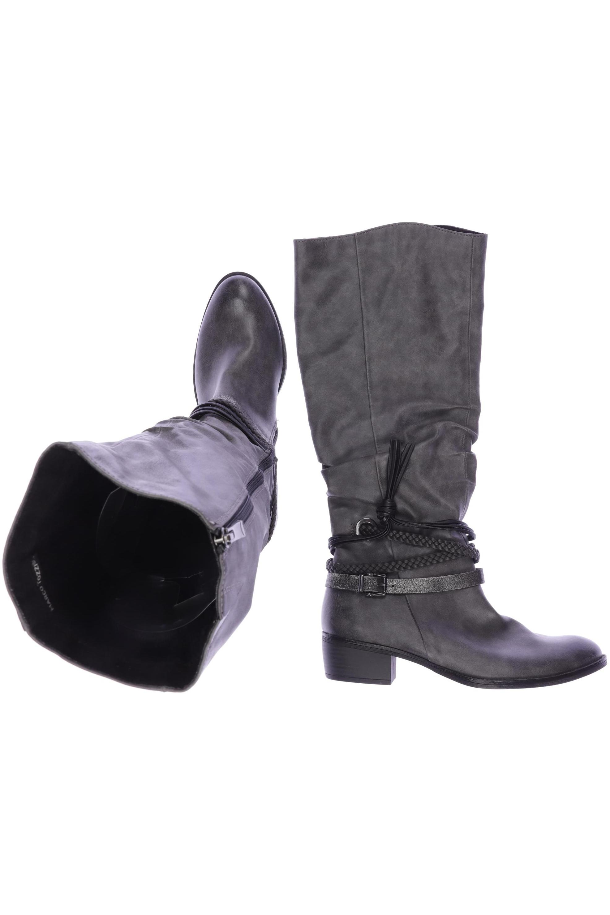 

Marco Tozzi Damen Stiefel, grau, Gr. 40