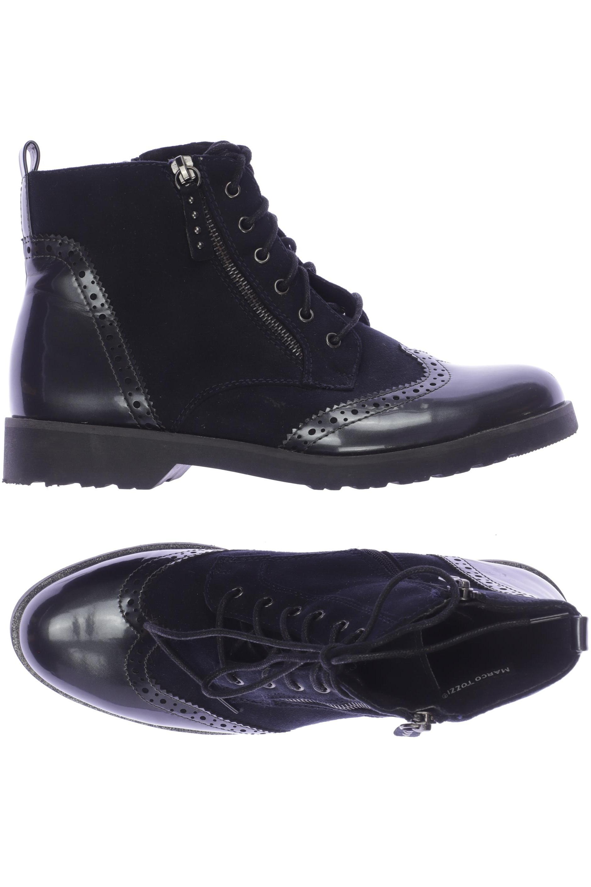 

Marco Tozzi Damen Stiefelette, marineblau, Gr. 41.5