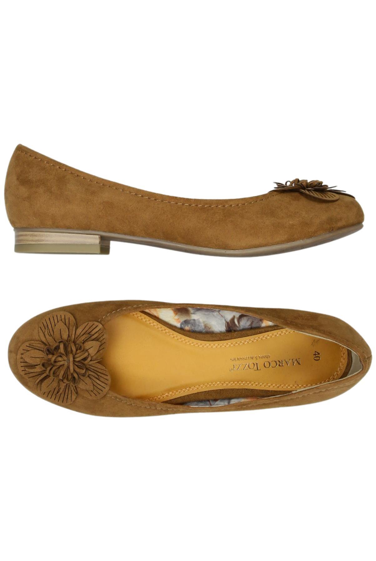 

Marco Tozzi Damen Ballerinas, braun, Gr. 40