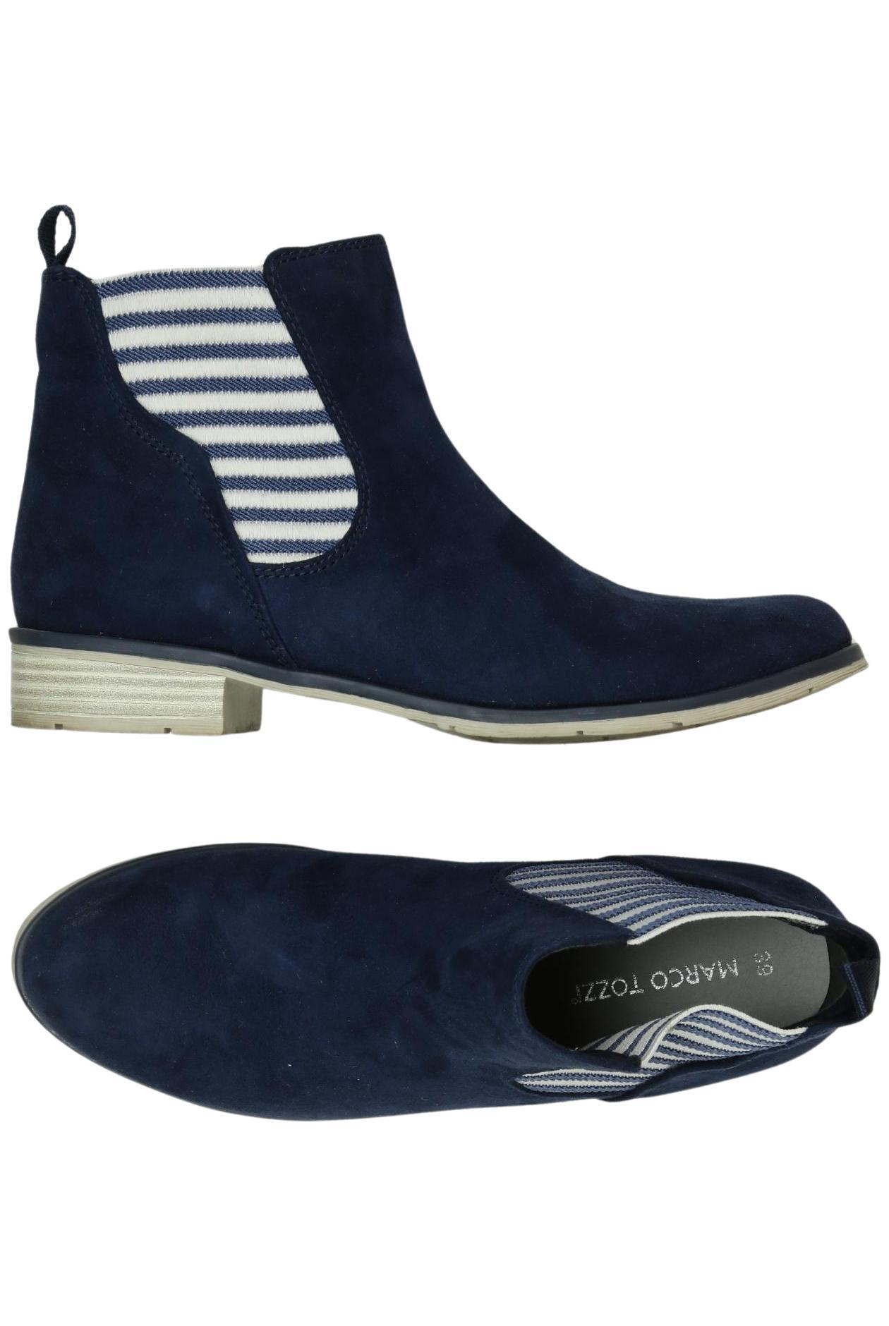 

Marco Tozzi Damen Stiefelette, marineblau, Gr. 39