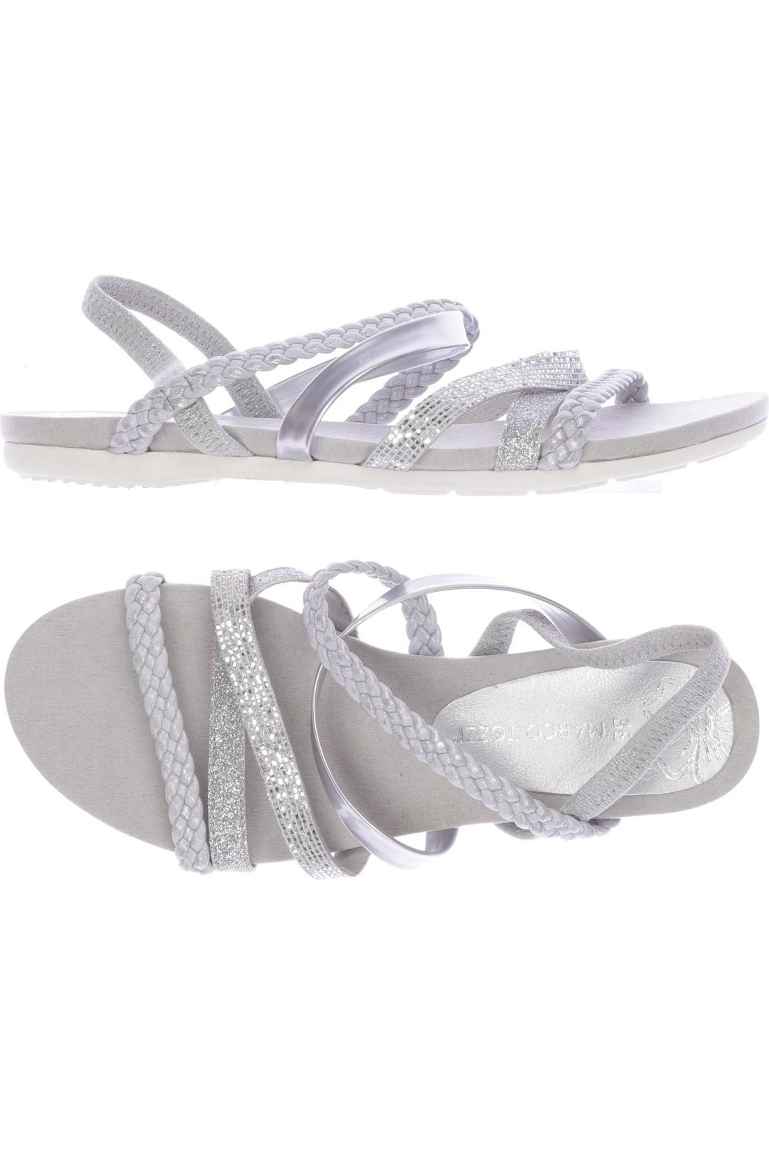 

Marco Tozzi Damen Sandale, silber